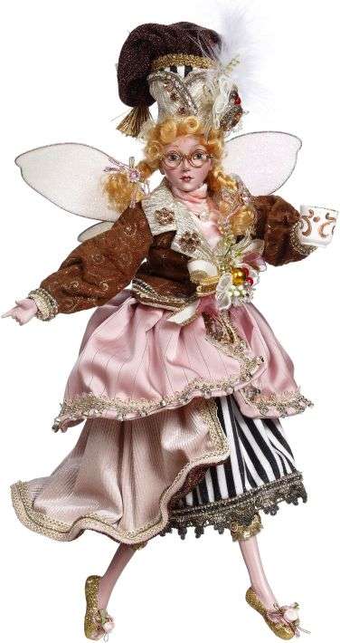 Coffee Connoisseur Fairy Medium 19.5 inches by Mark Roberts Collectibles