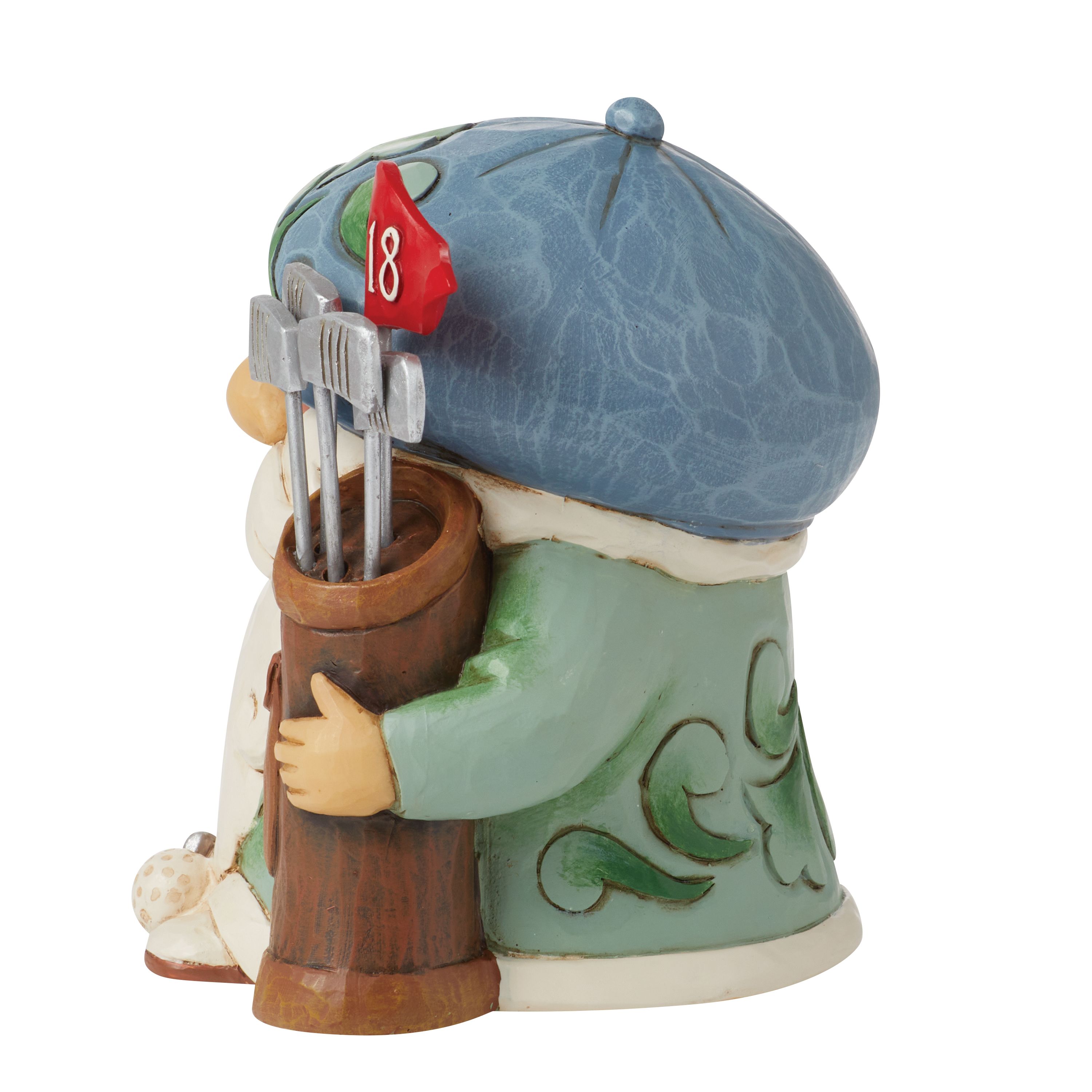 Golfing Garden Gnome Figurine "Hole in One" by Jim Shore Enesco