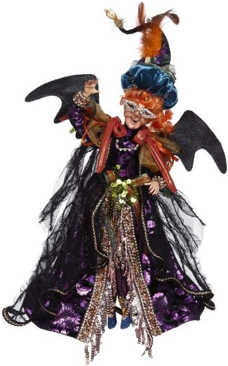 Magic Mushroom Witch Small 12.5 Inches by Mark Roberts Collectibles