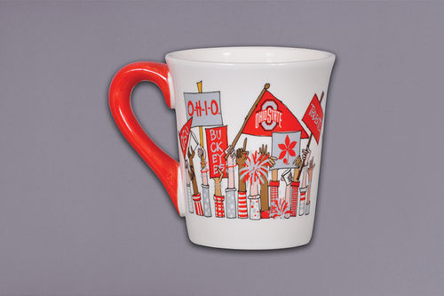 Ohio State University Themed Cheer Coffee Mug