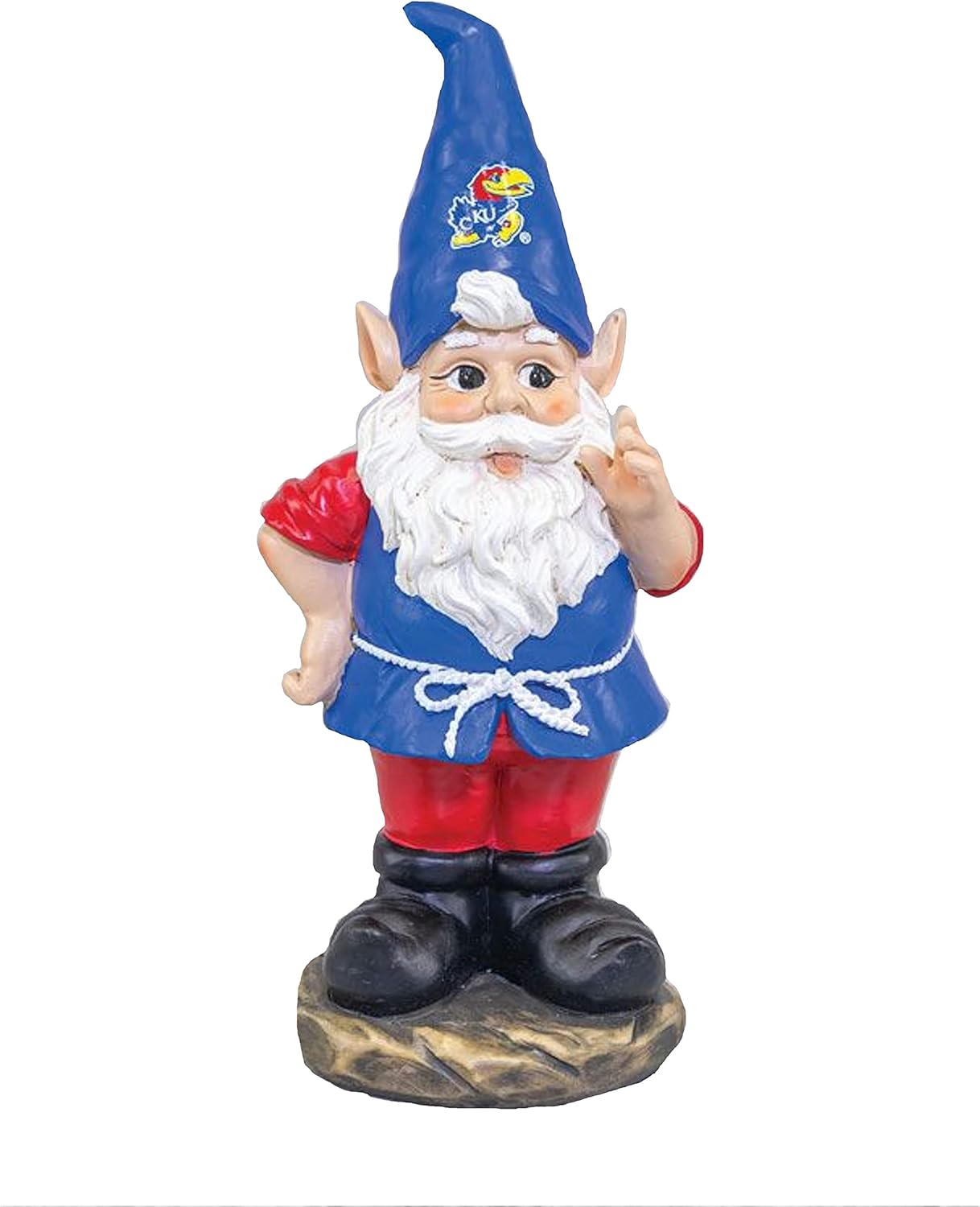 Kansas Jayhawks Resin Garden Gnome