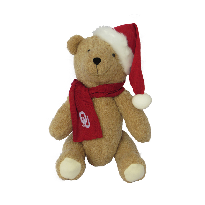 Oklahoma Sooner Logo Teddy Bear