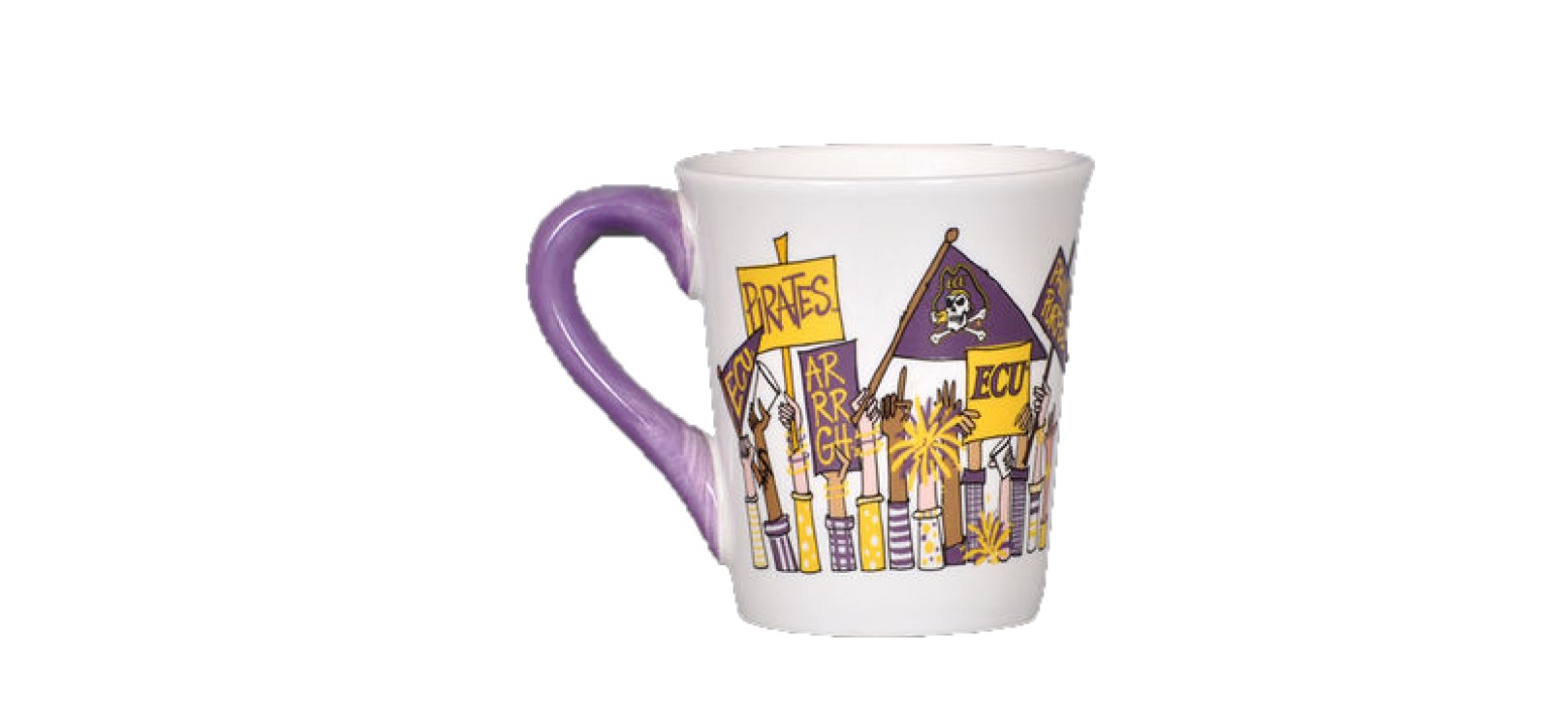 ECU Cheer Themed Coffee Mug