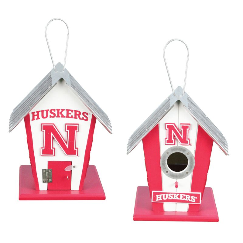 Nebraska Birdhouse with Tin Roof
