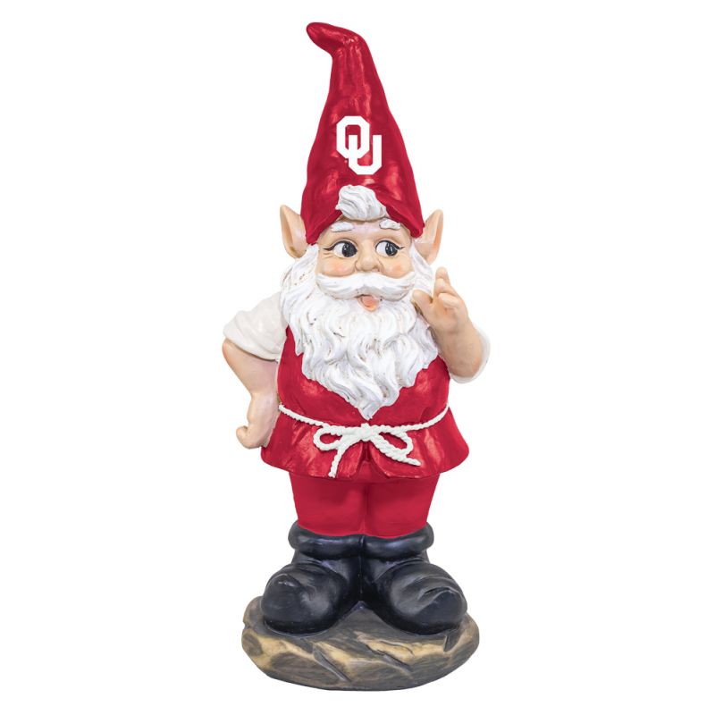 Oklahoma Sooners Garden Gnome Gift or Decoration