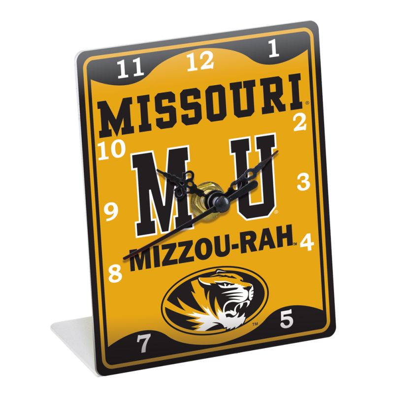 Missouri Tigers Desk Clock