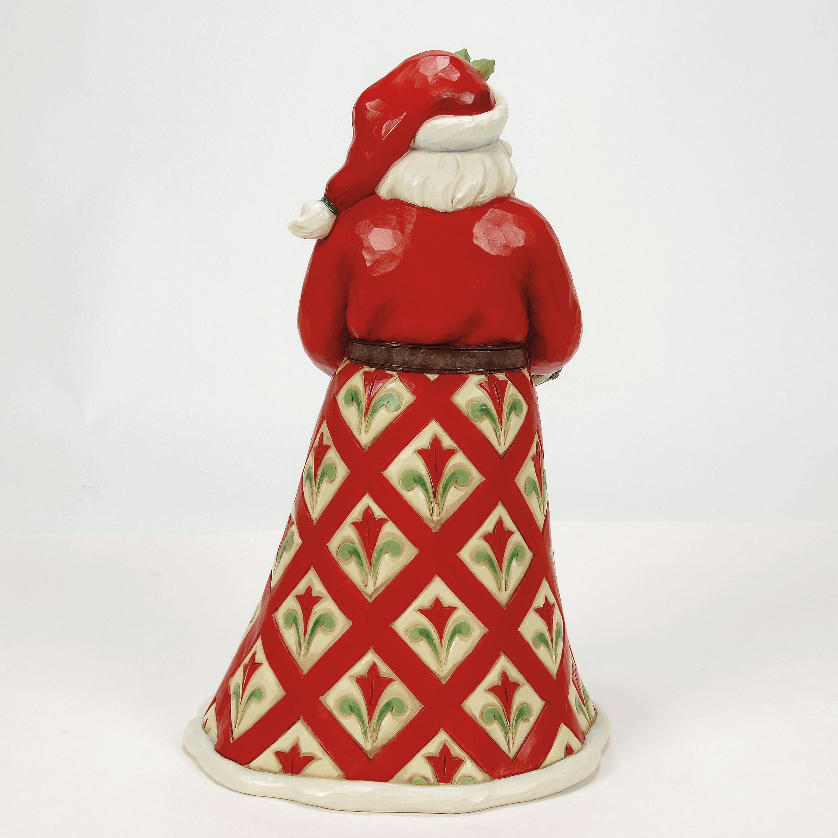 Christmas at the Lodge Santa Claus Holiday Figurine by Jim Shore