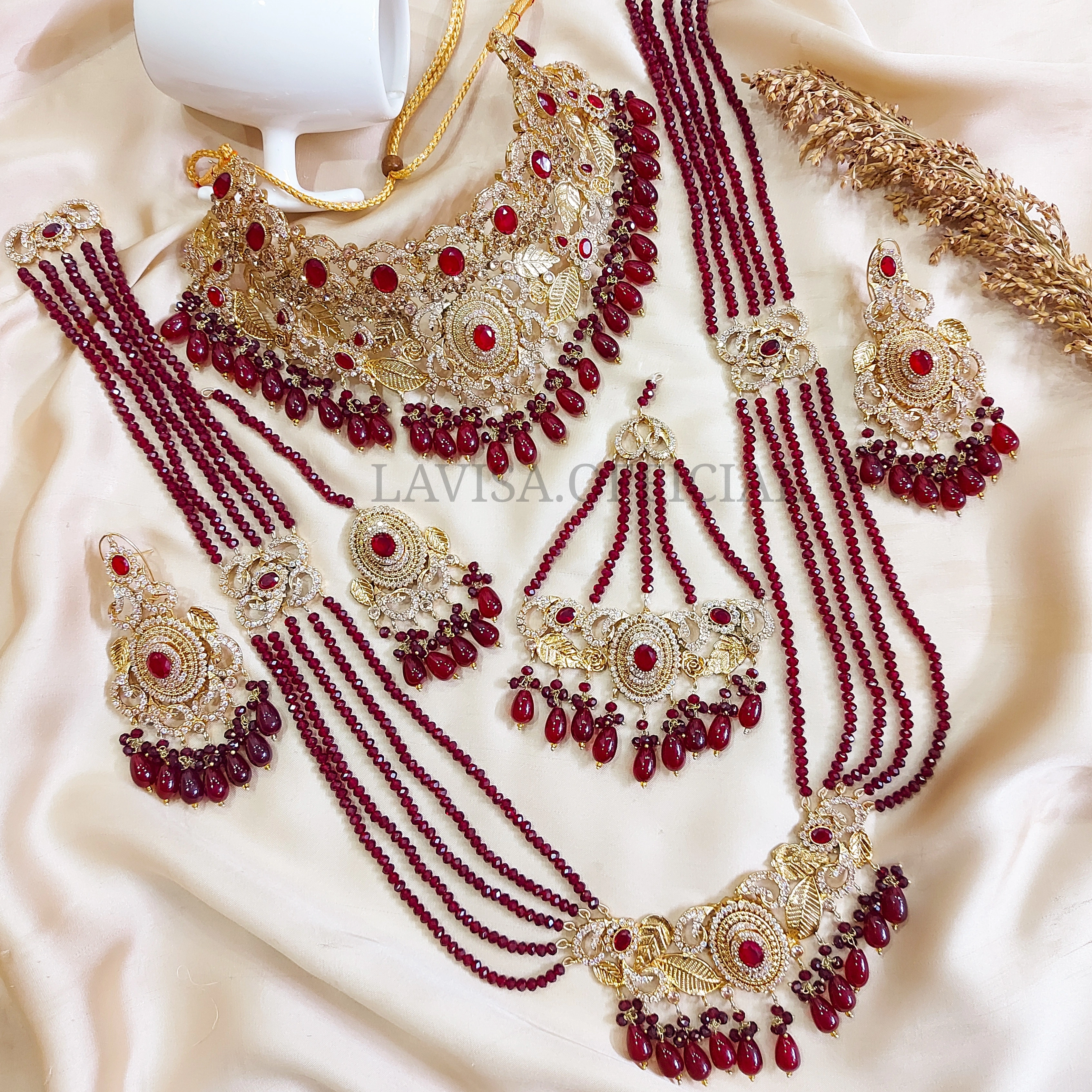 GOLD PLATED BRIDAL SET