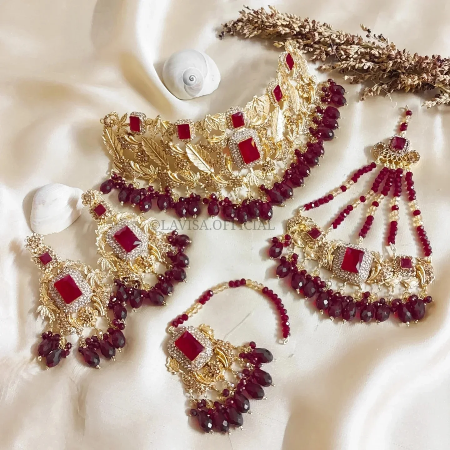 Gold Plated Bridal Set