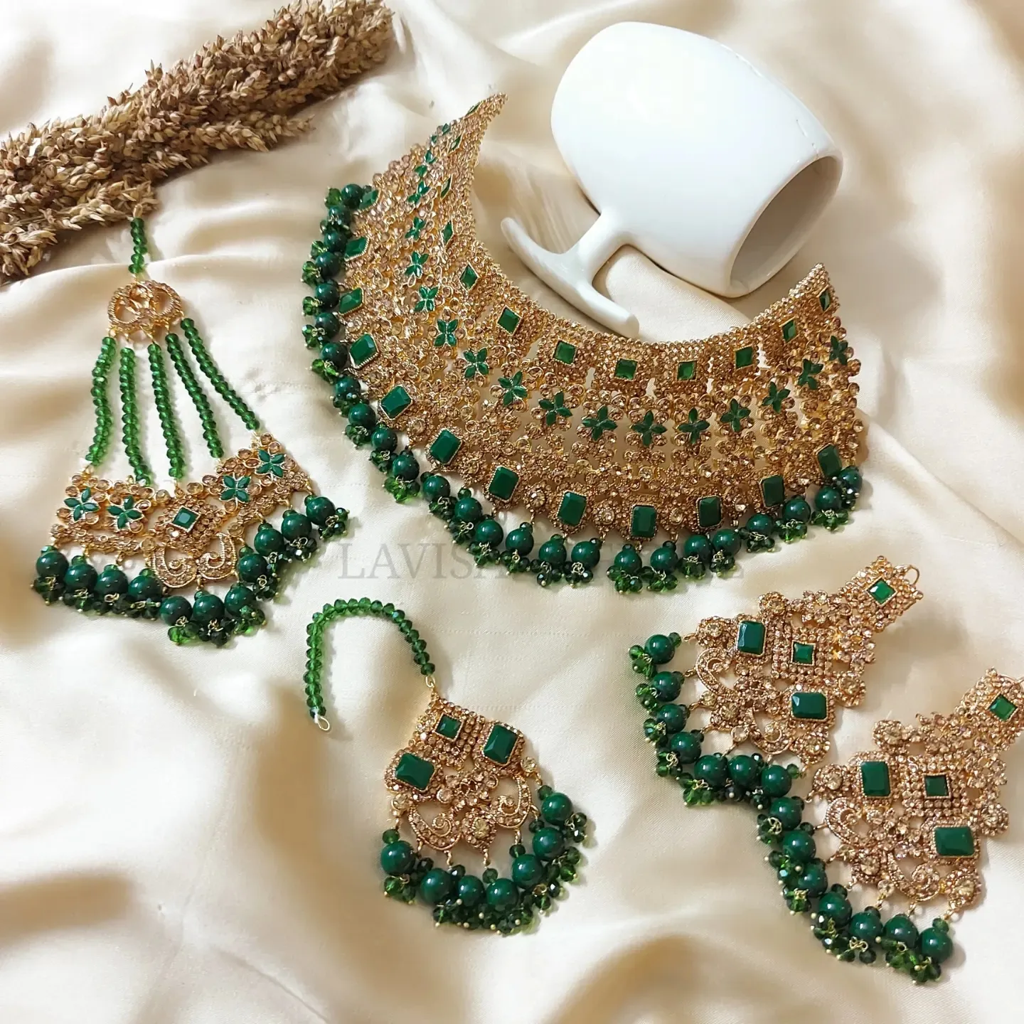 Gold Plated Bridal Set
