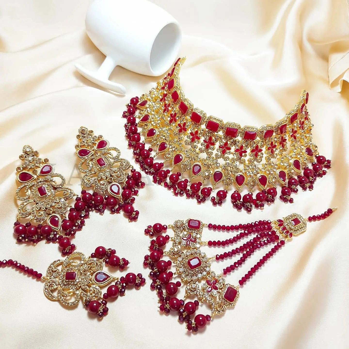 Gold plated Bridal set
