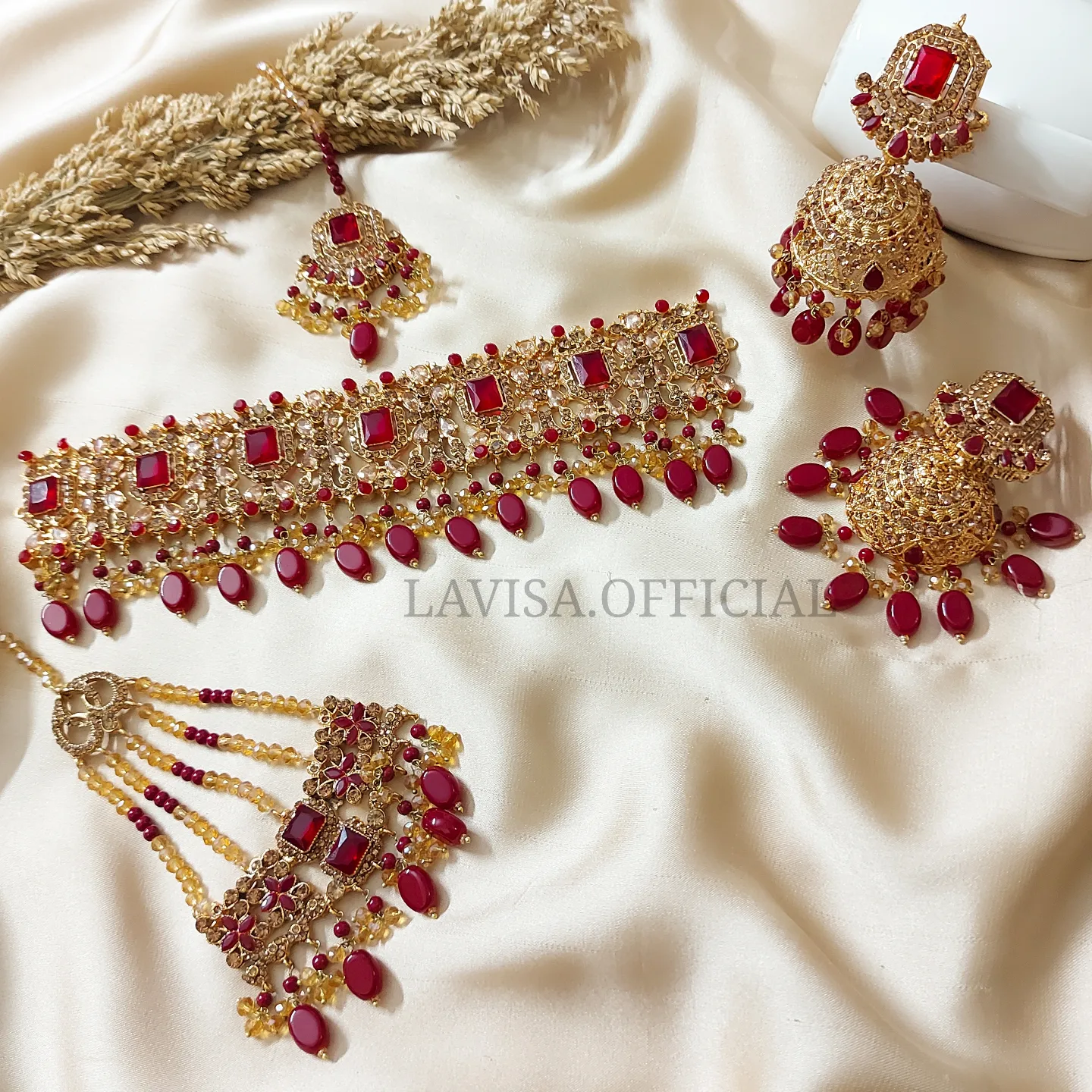 Traditional Bridal Jewelry Set