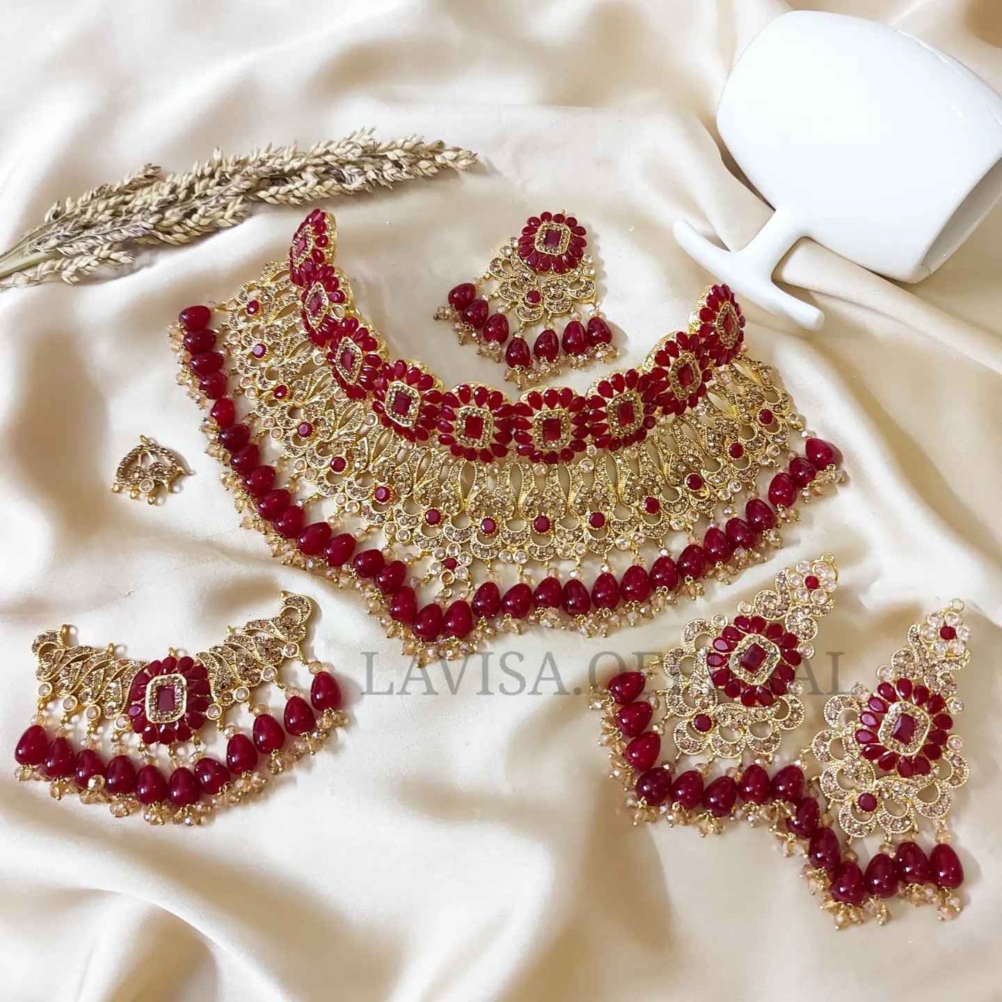 Bridal jewelry set