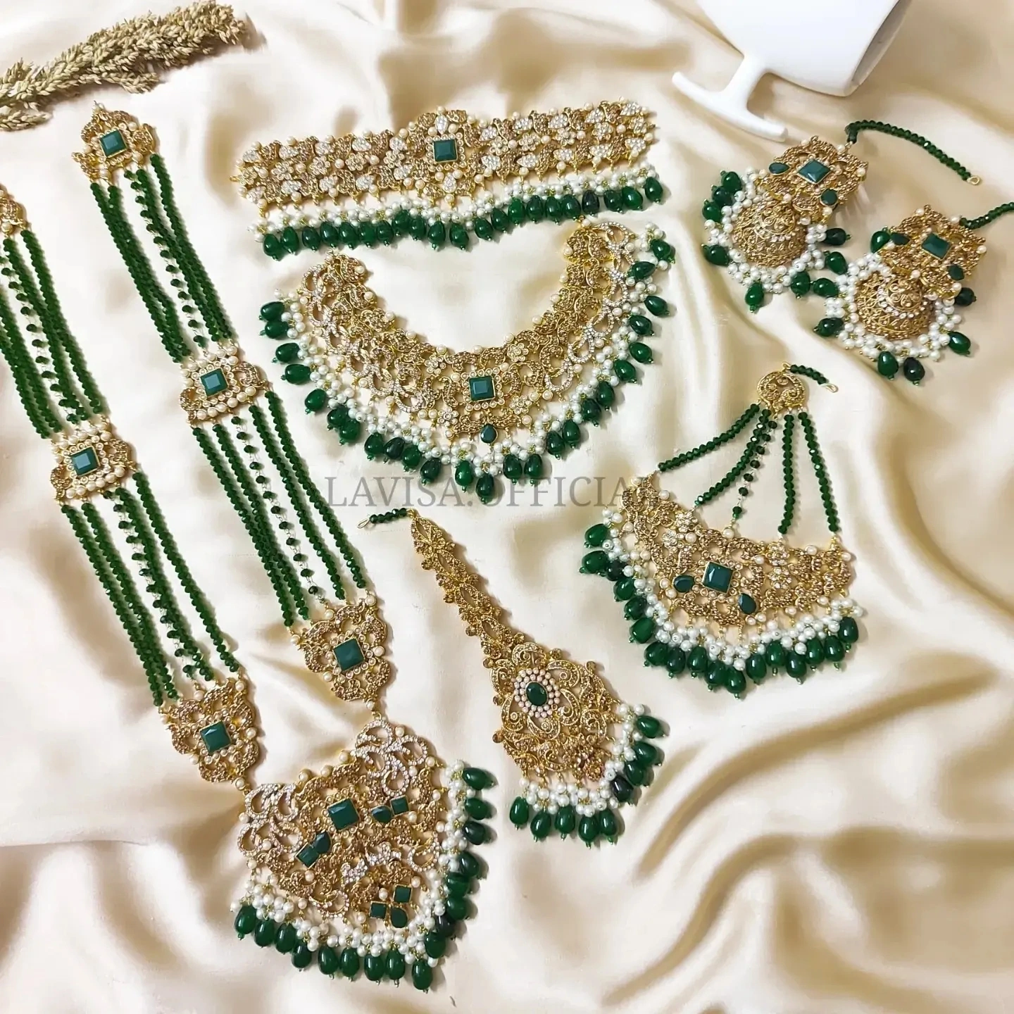 Elegant Gold Plated Bridal kit