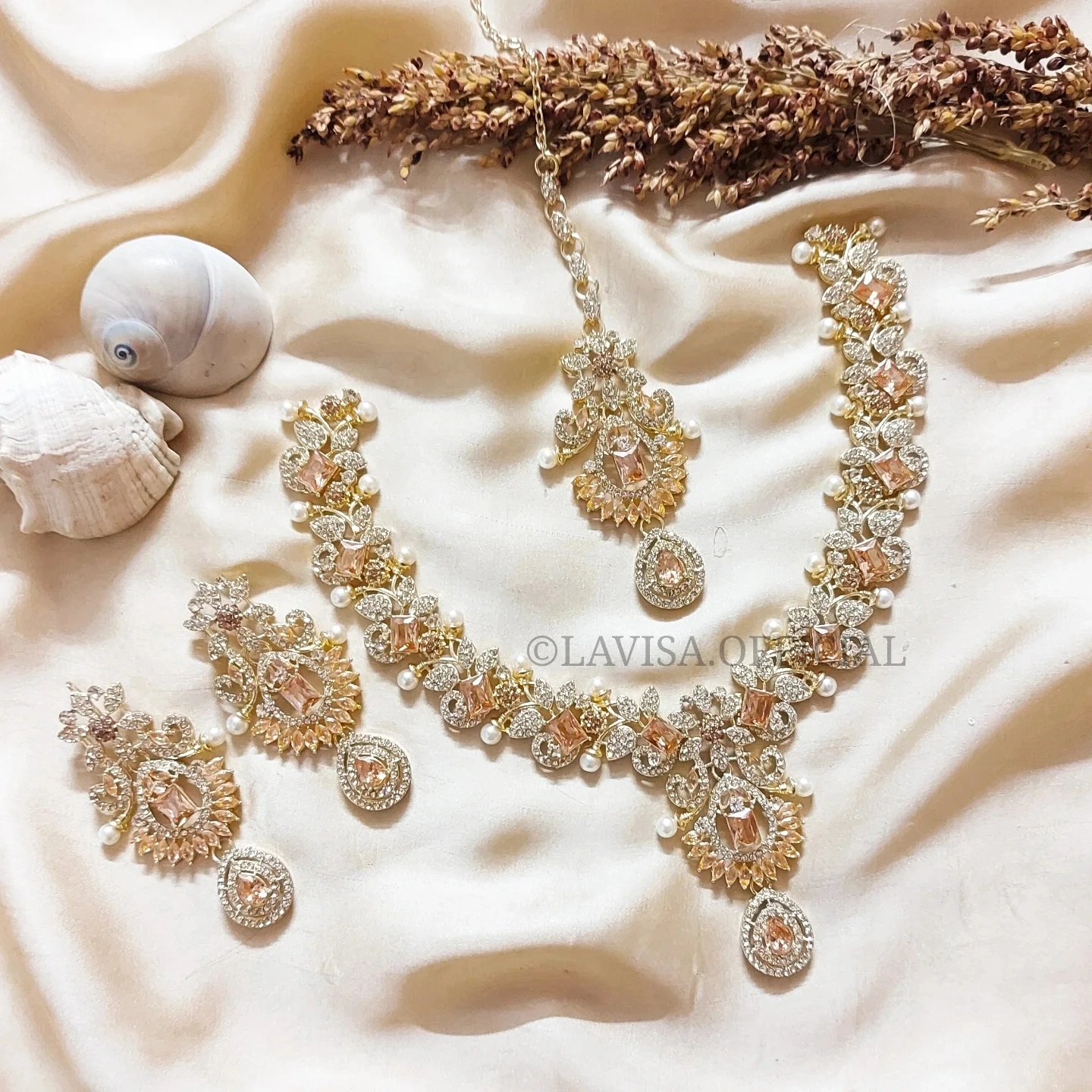 Elegant Bridal Jewelry Set