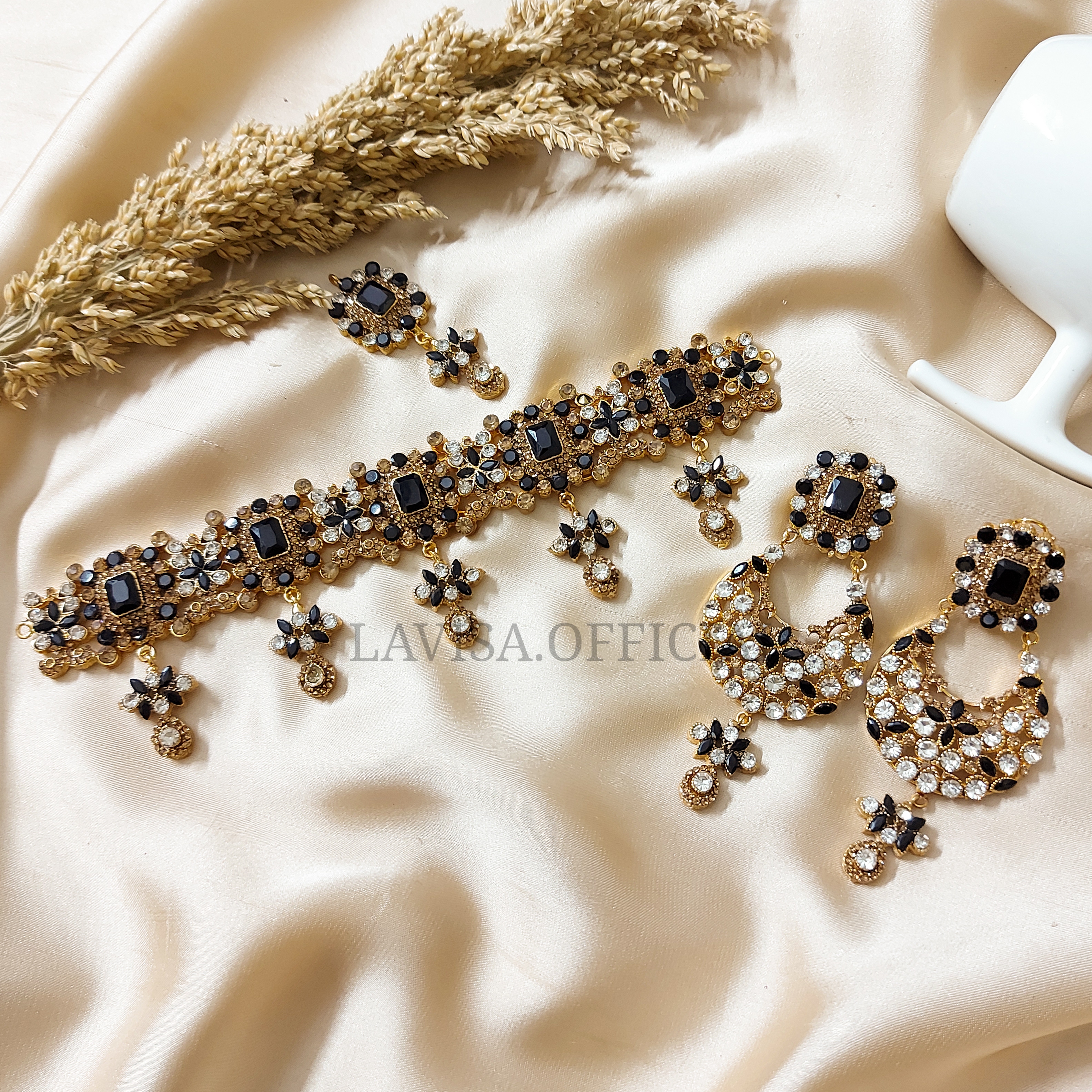 Gold Plated choker Set