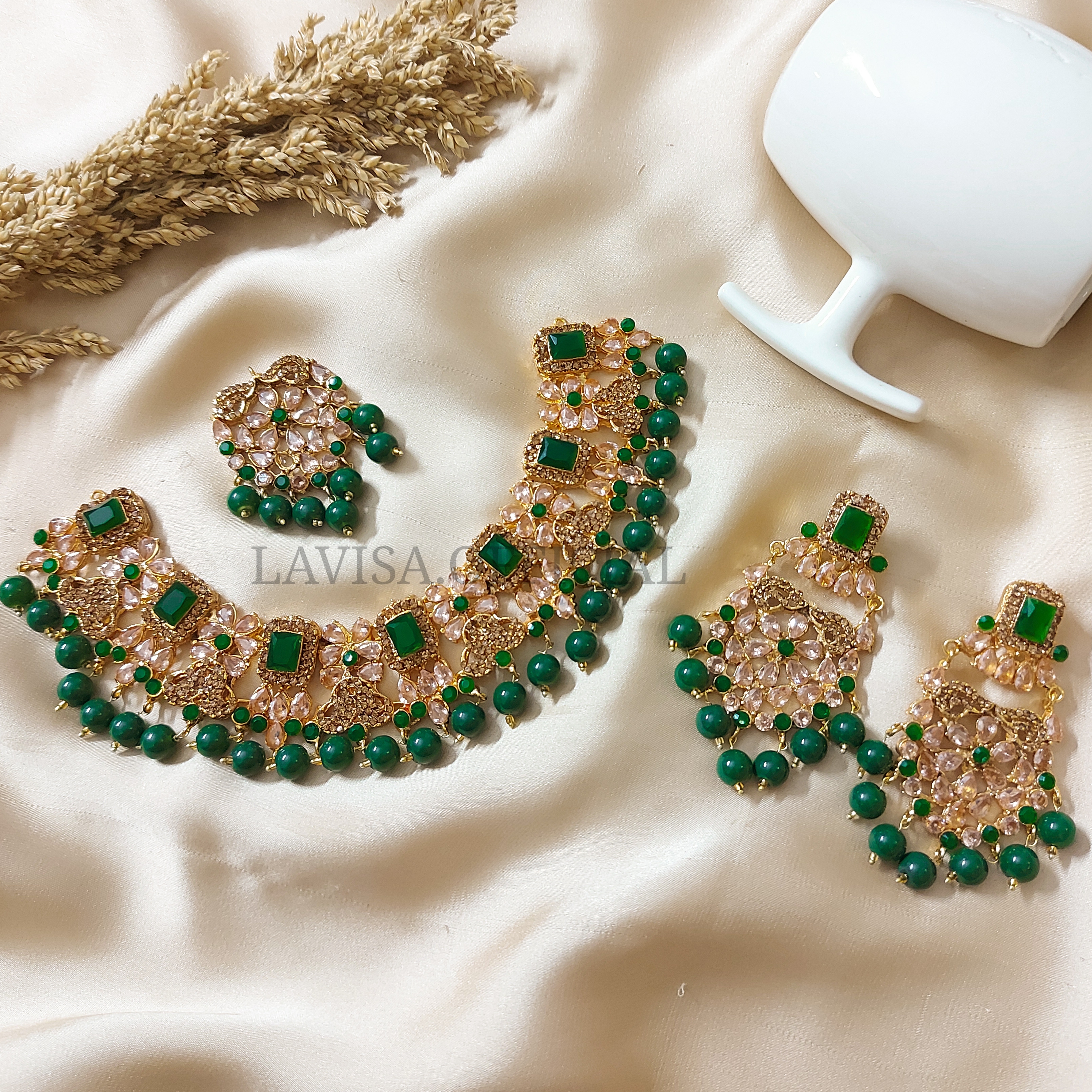 Zircon Necklace Set
