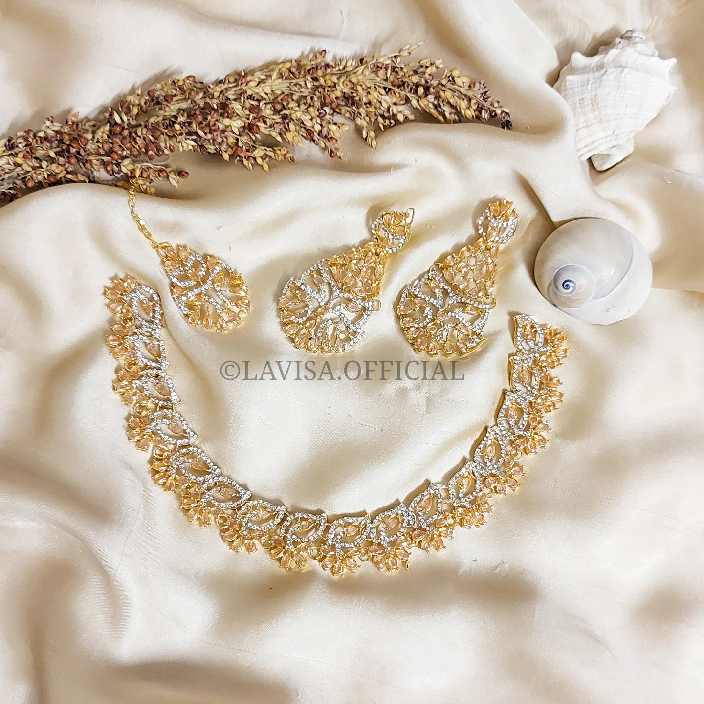 3D NECKLACE SET