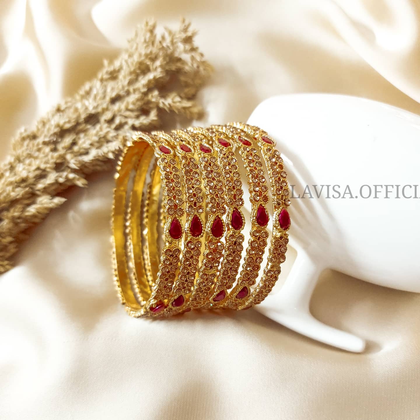 Gold Plated Bangles