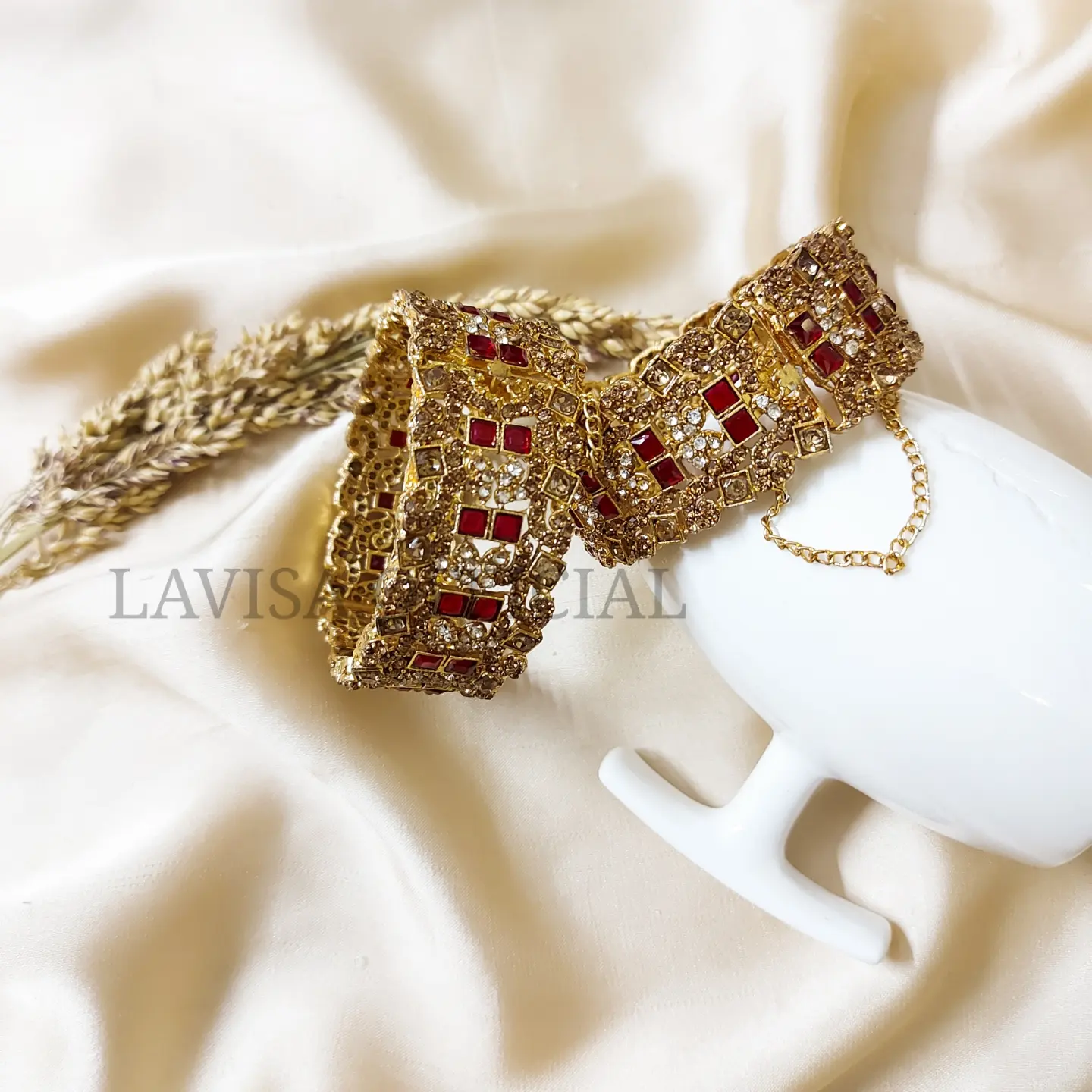 Gold plated zircon Bangles