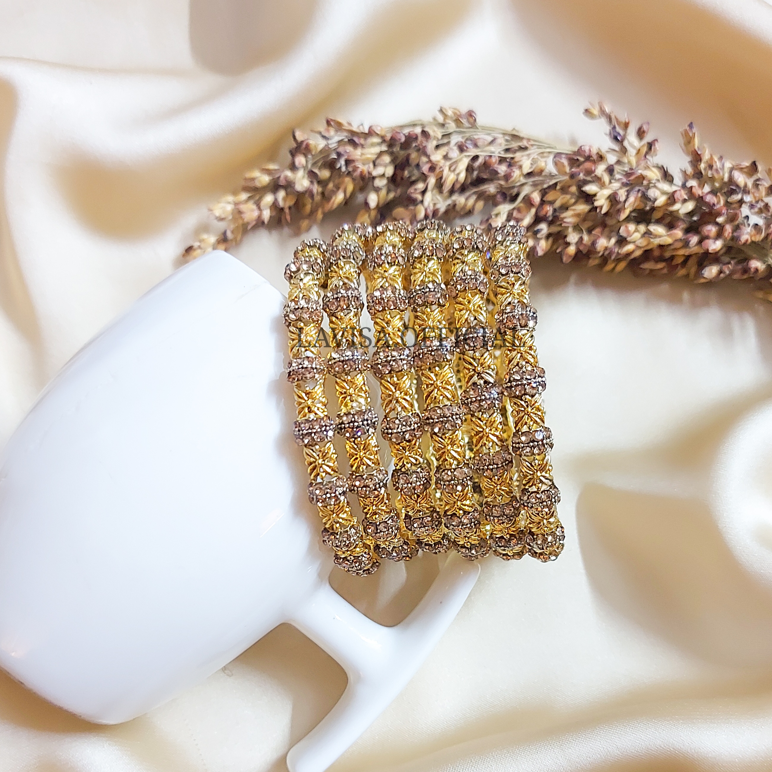 God plated Bangles