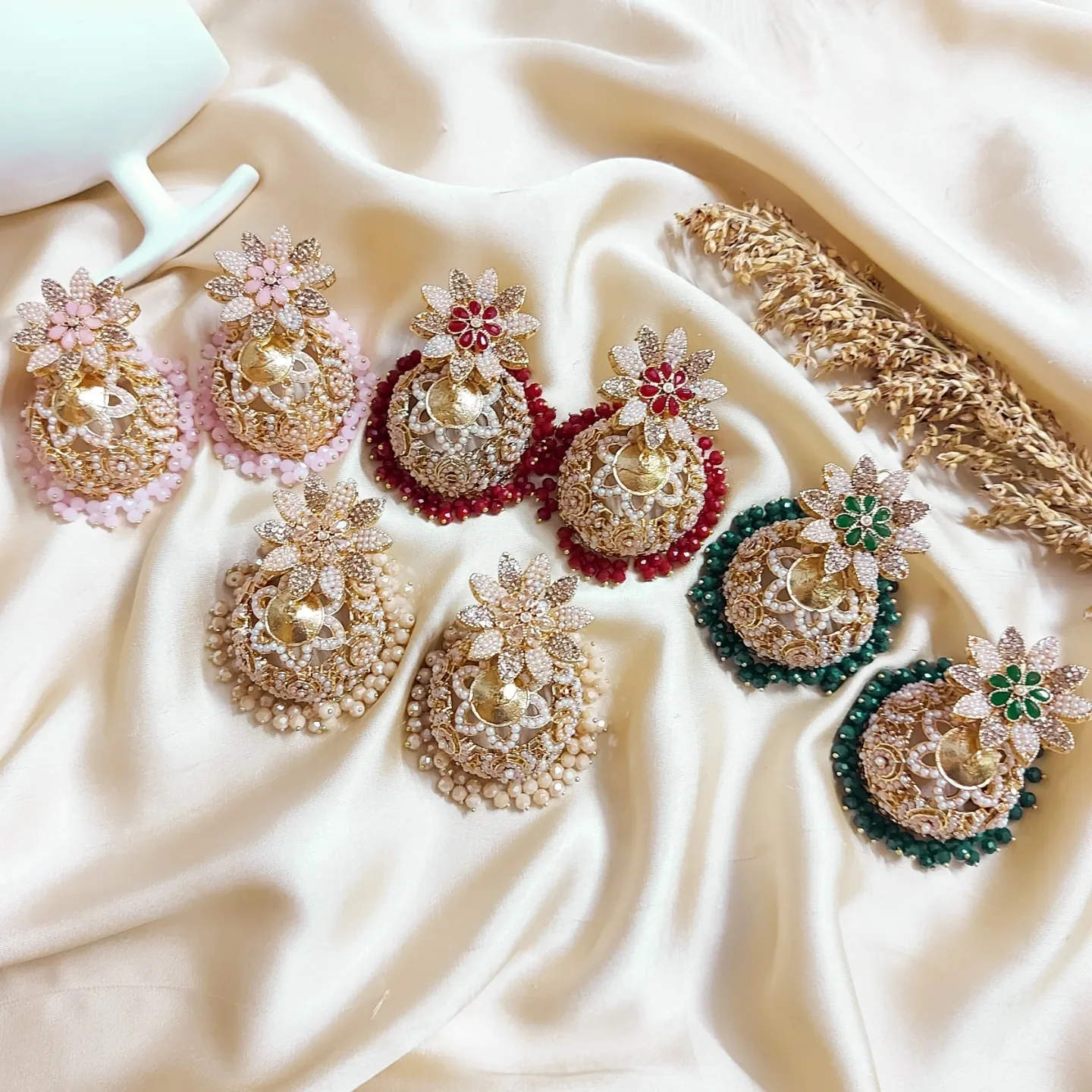 Sunflower Jhumka
