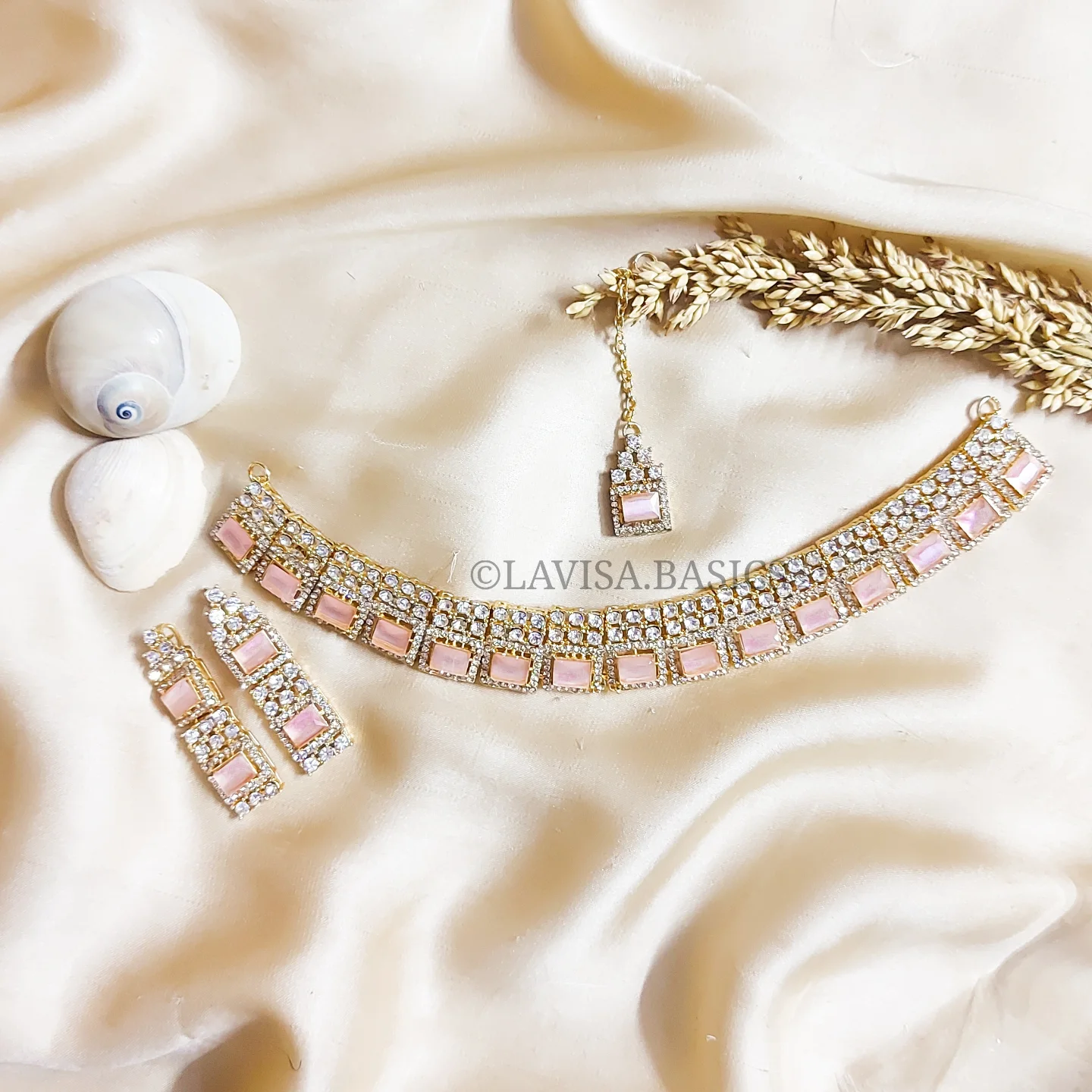 Zircon Choker Set