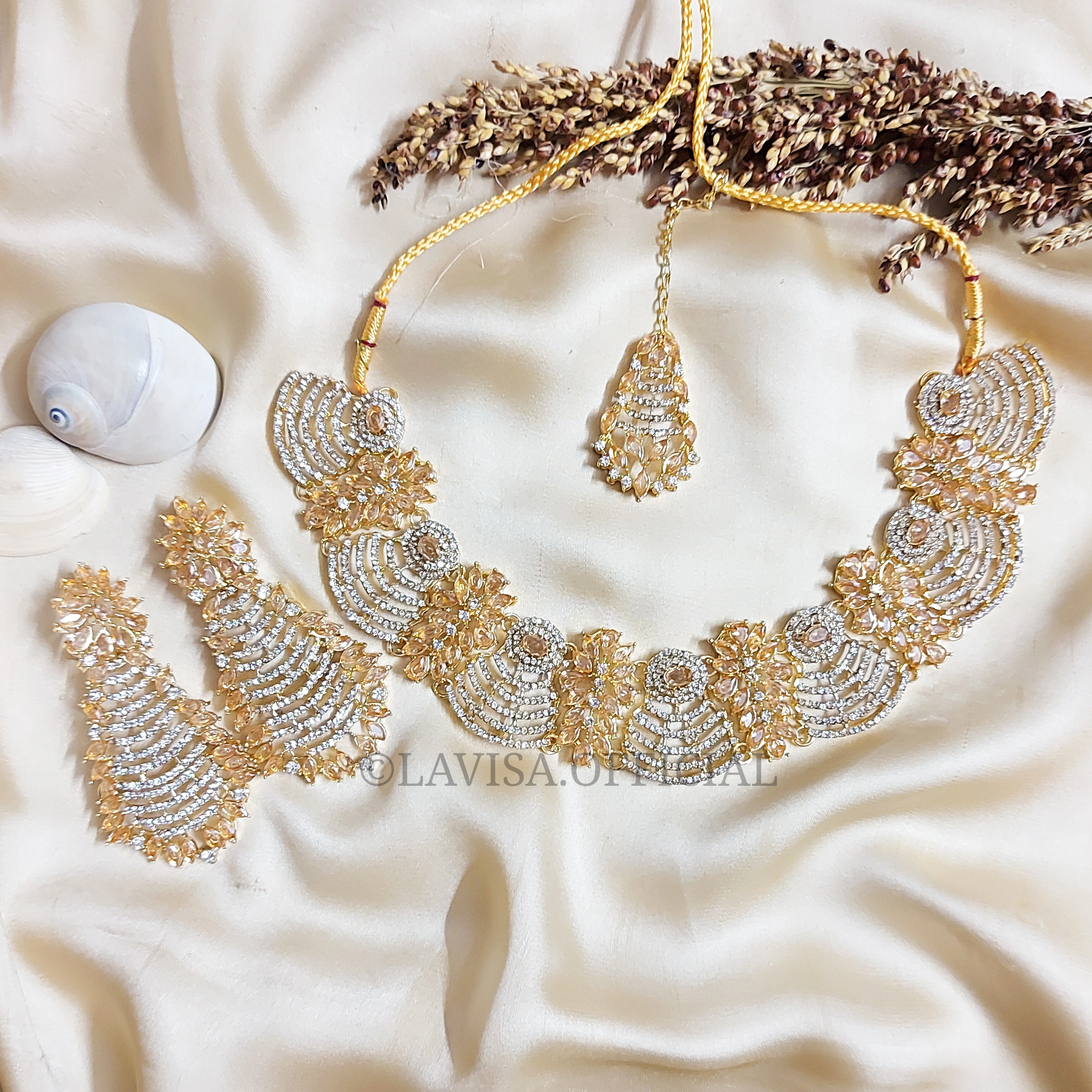 Handmade Zircon Necklace