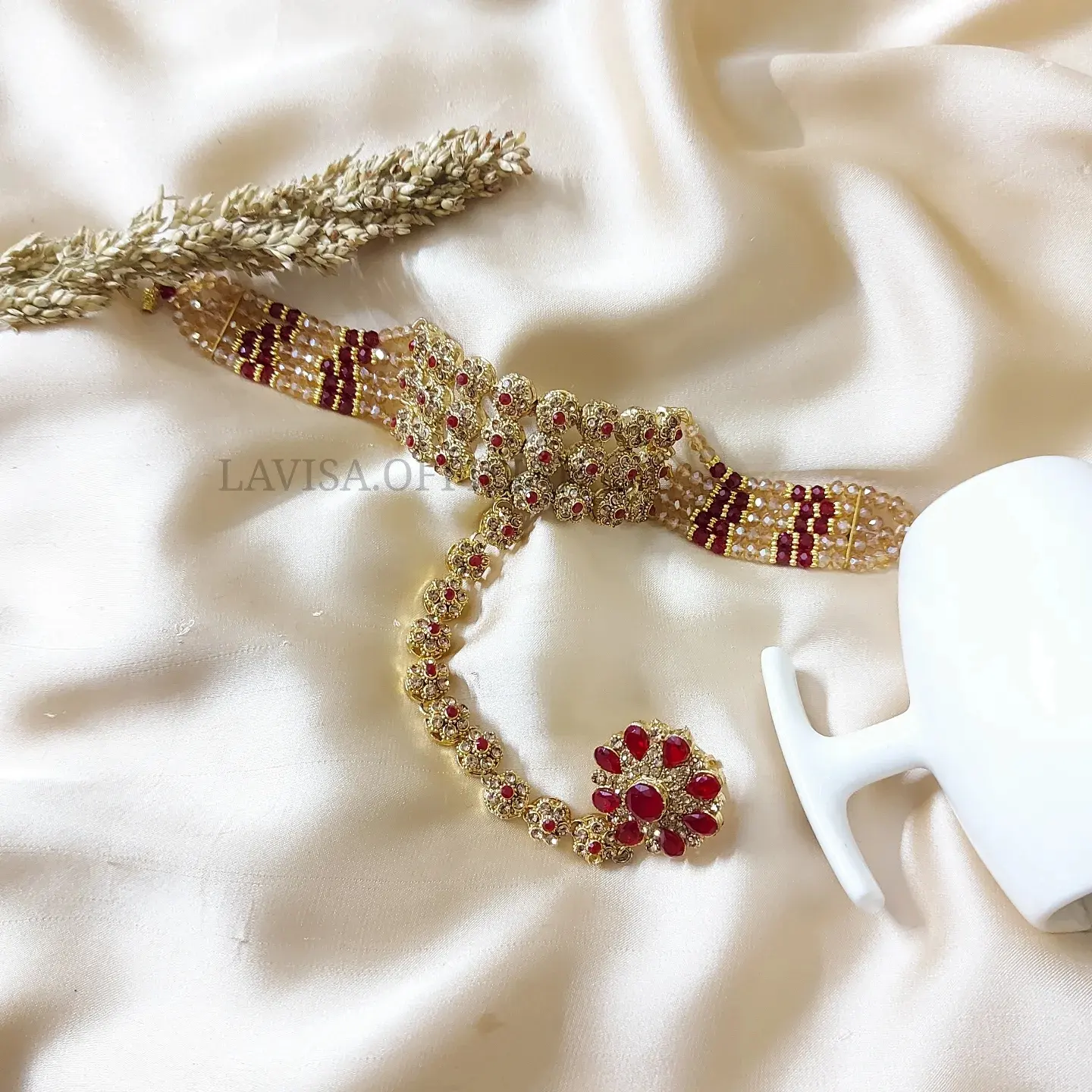 Elegant Gold Plated Angla
