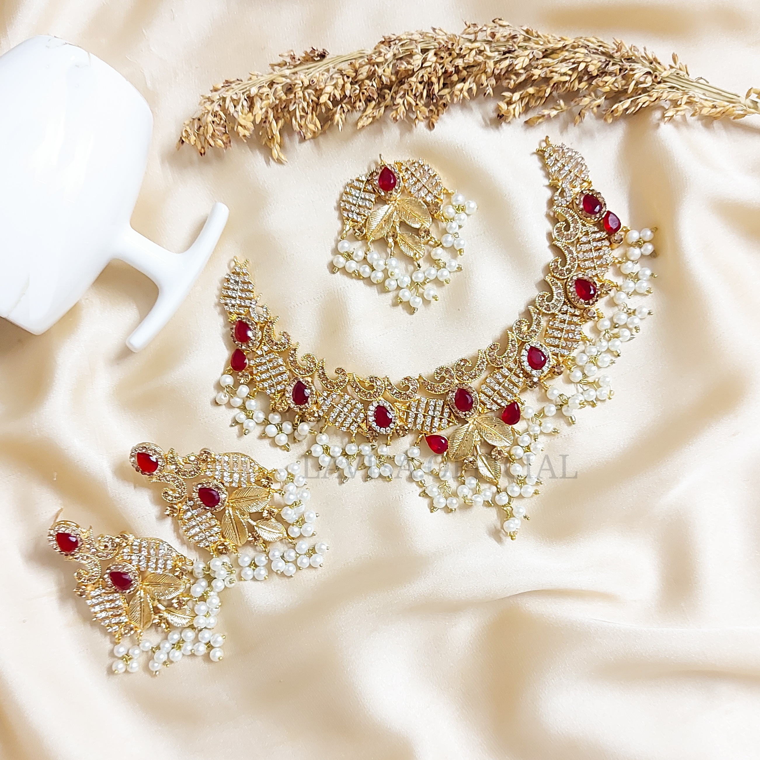 Gold Plated Jewellery Set