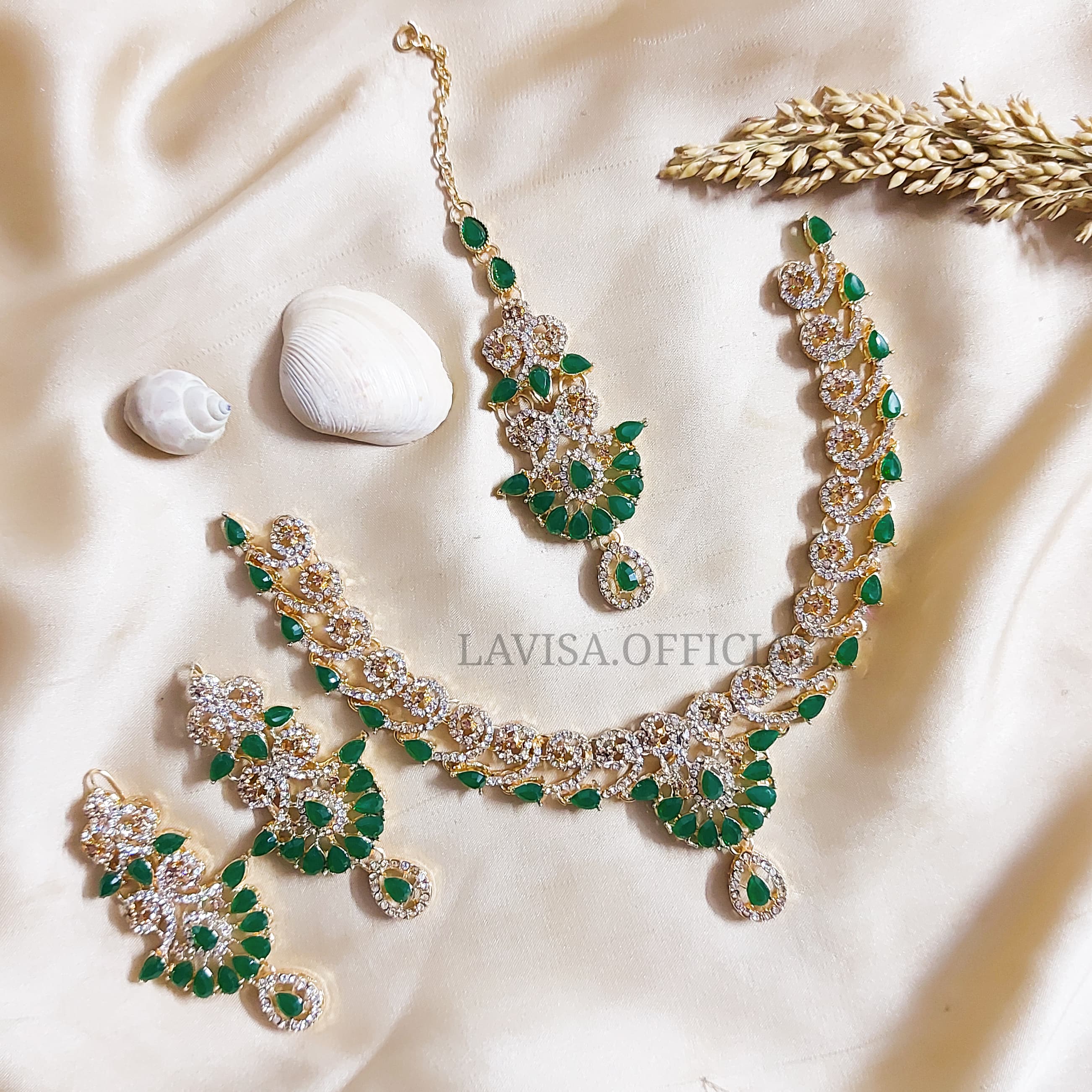 Gold Plated Necklace Set