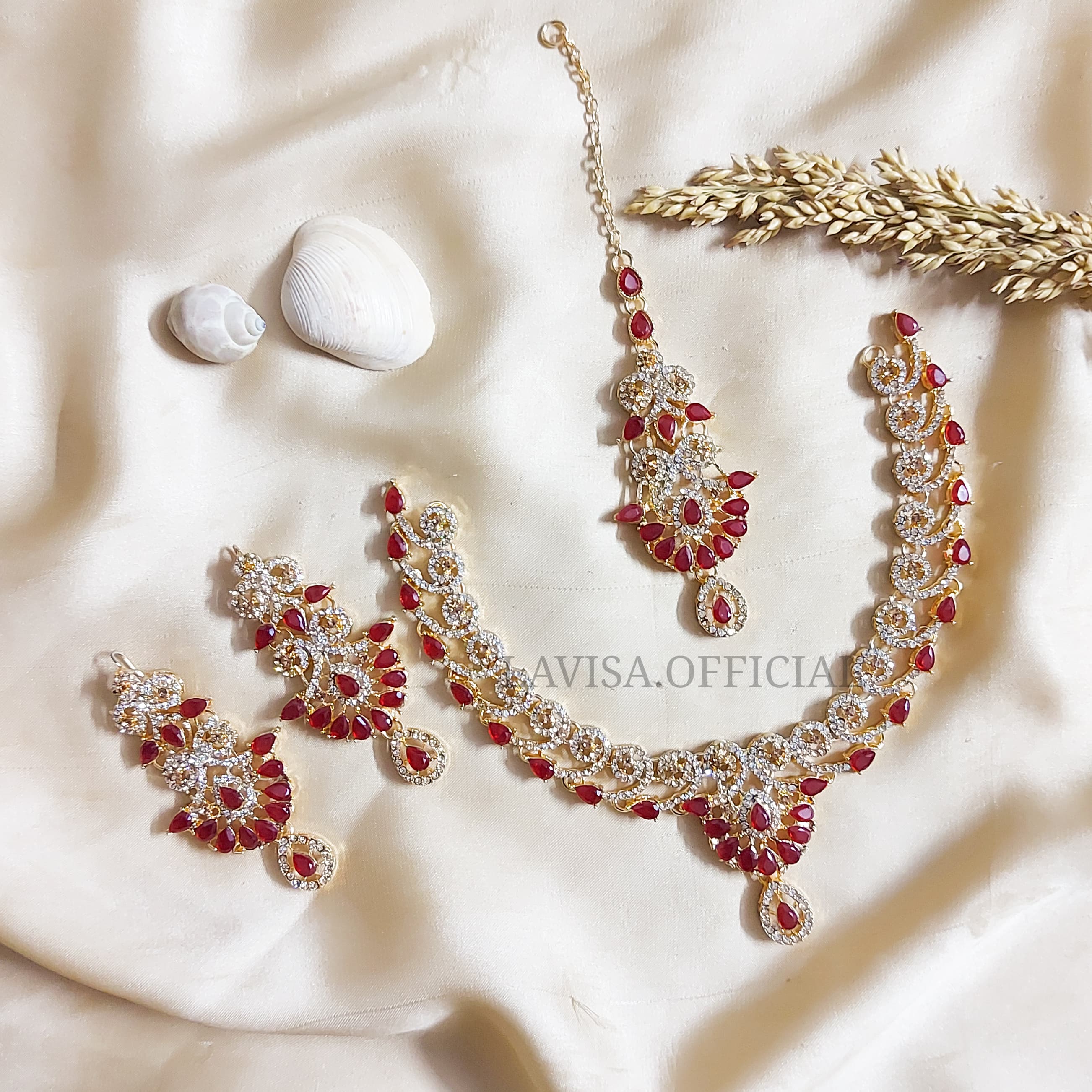 Gold Plated Necklace Set