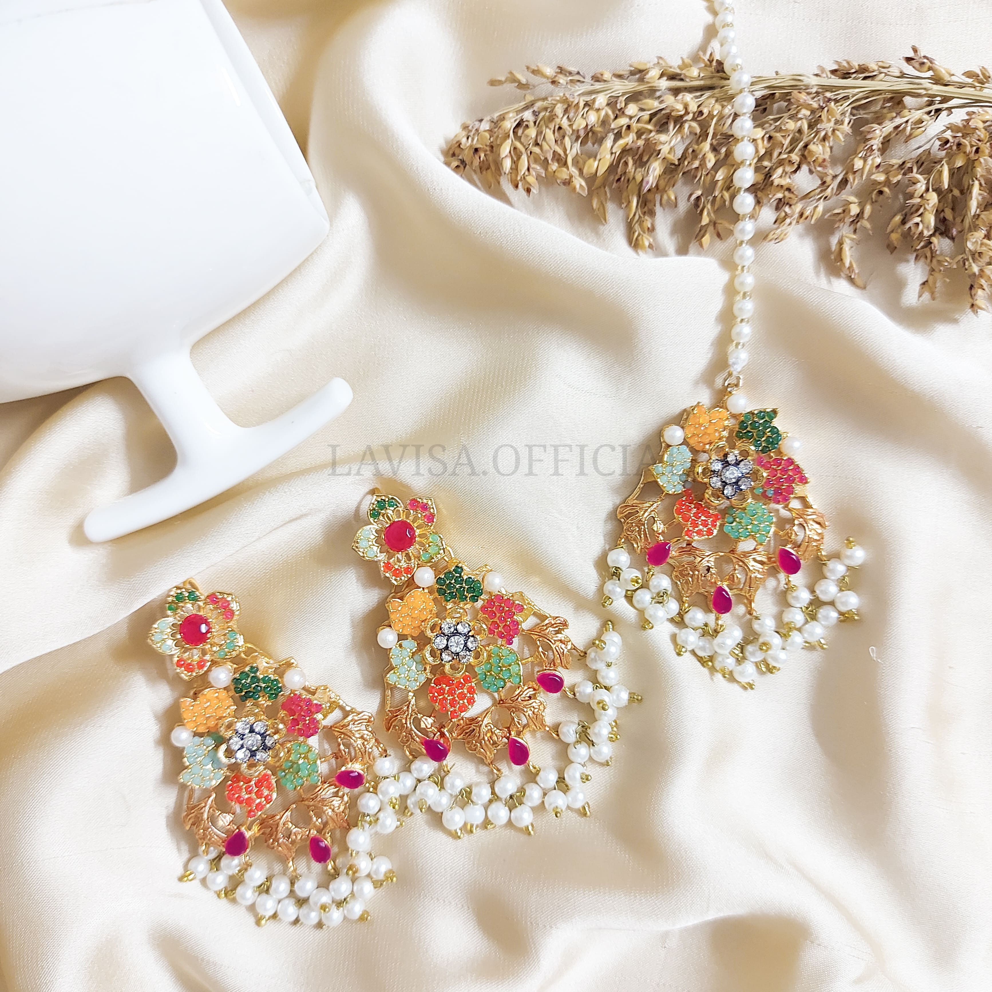 Traditional Earring & Tika