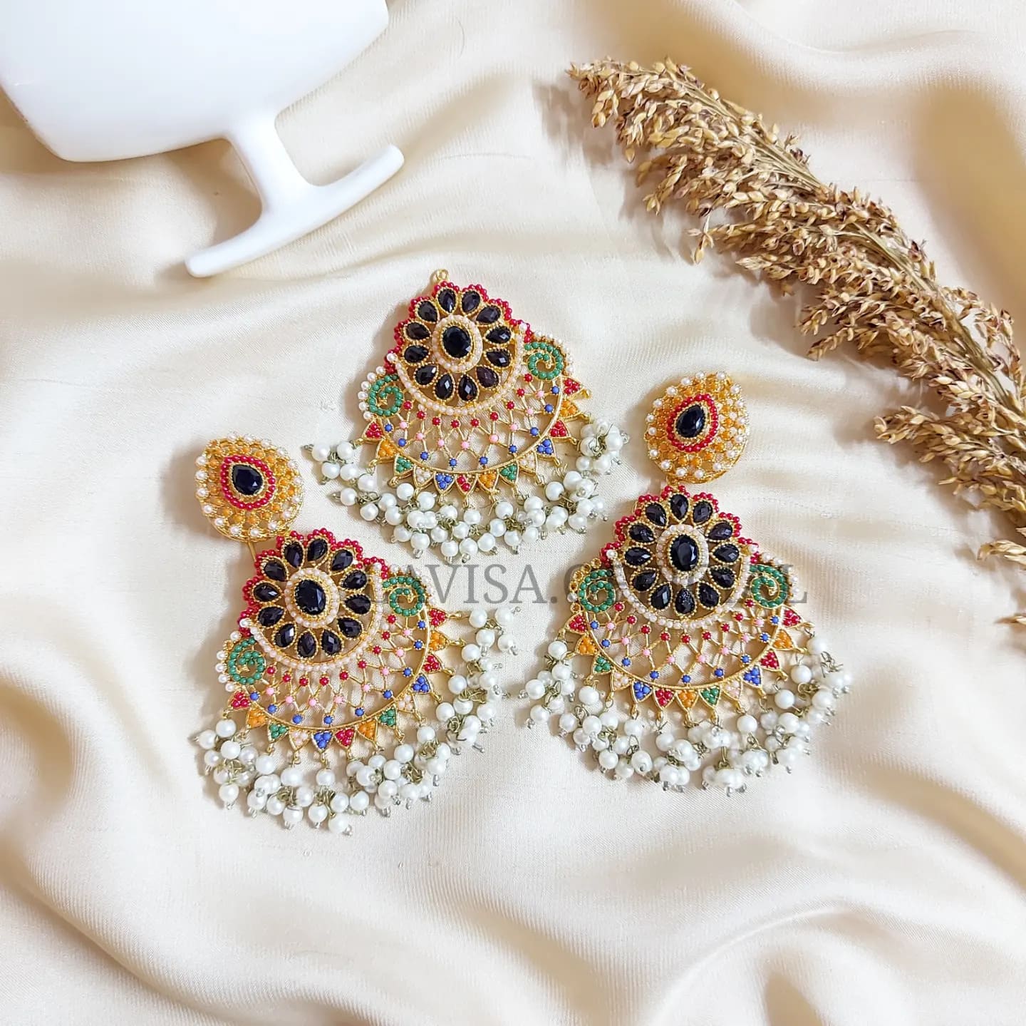 Traditional Earring & Tika