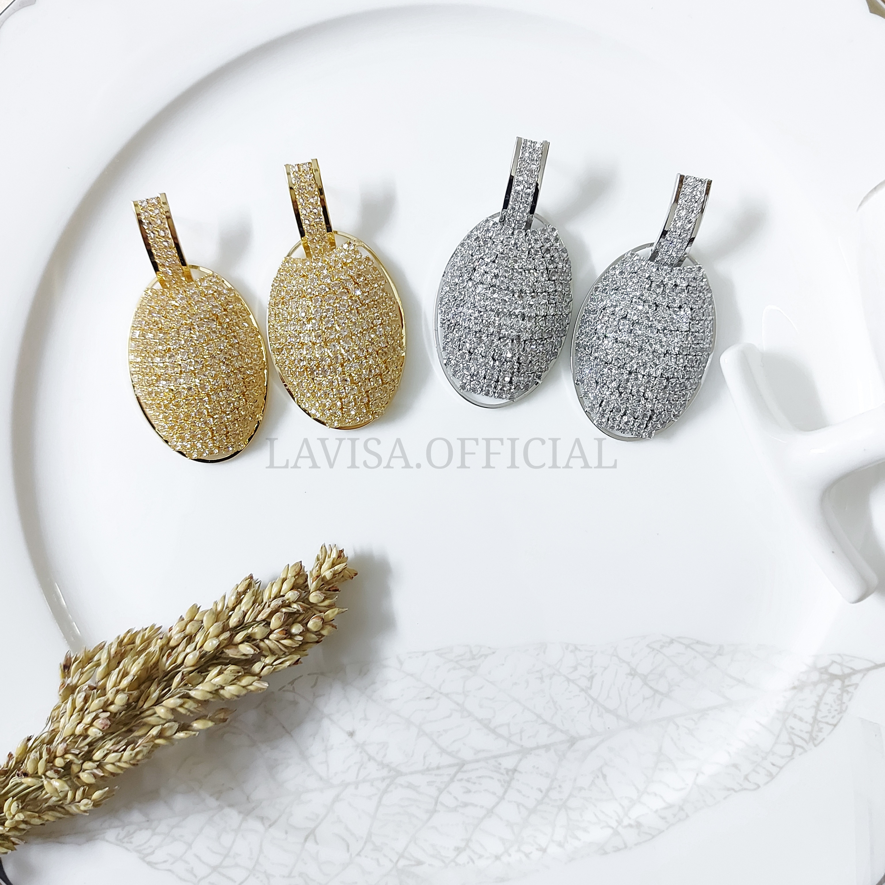 Imported Zircon Earrings