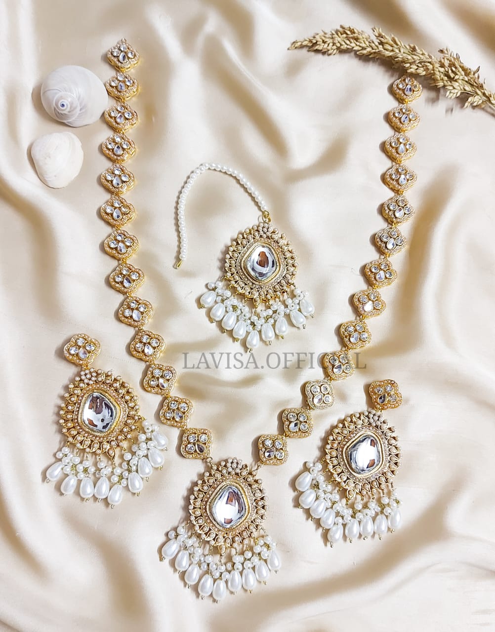 Uncut Kundan Mala Set