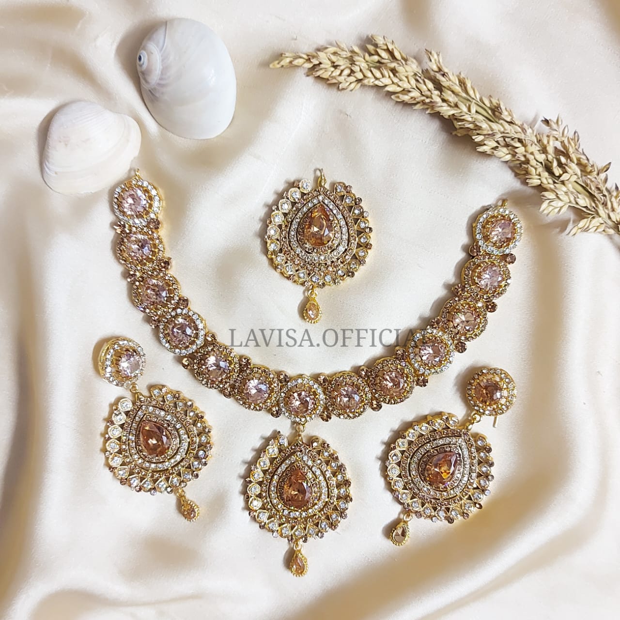 Handmade Gold Plated Necklace