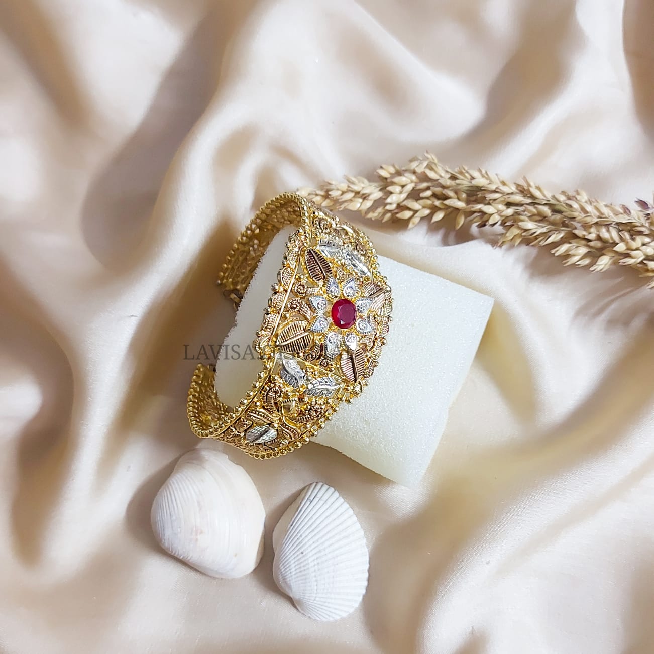 22KT Gold Plated Handmade Bracelet