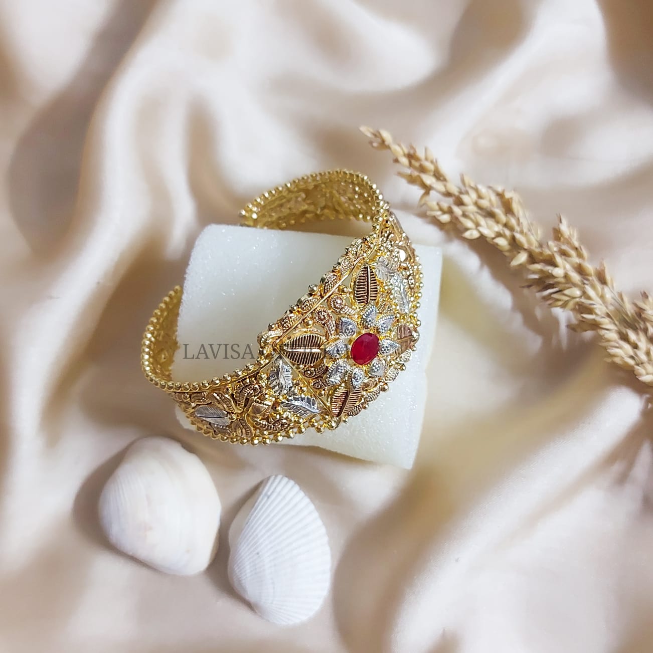 22KT Gold Plated Handmade Bracelet
