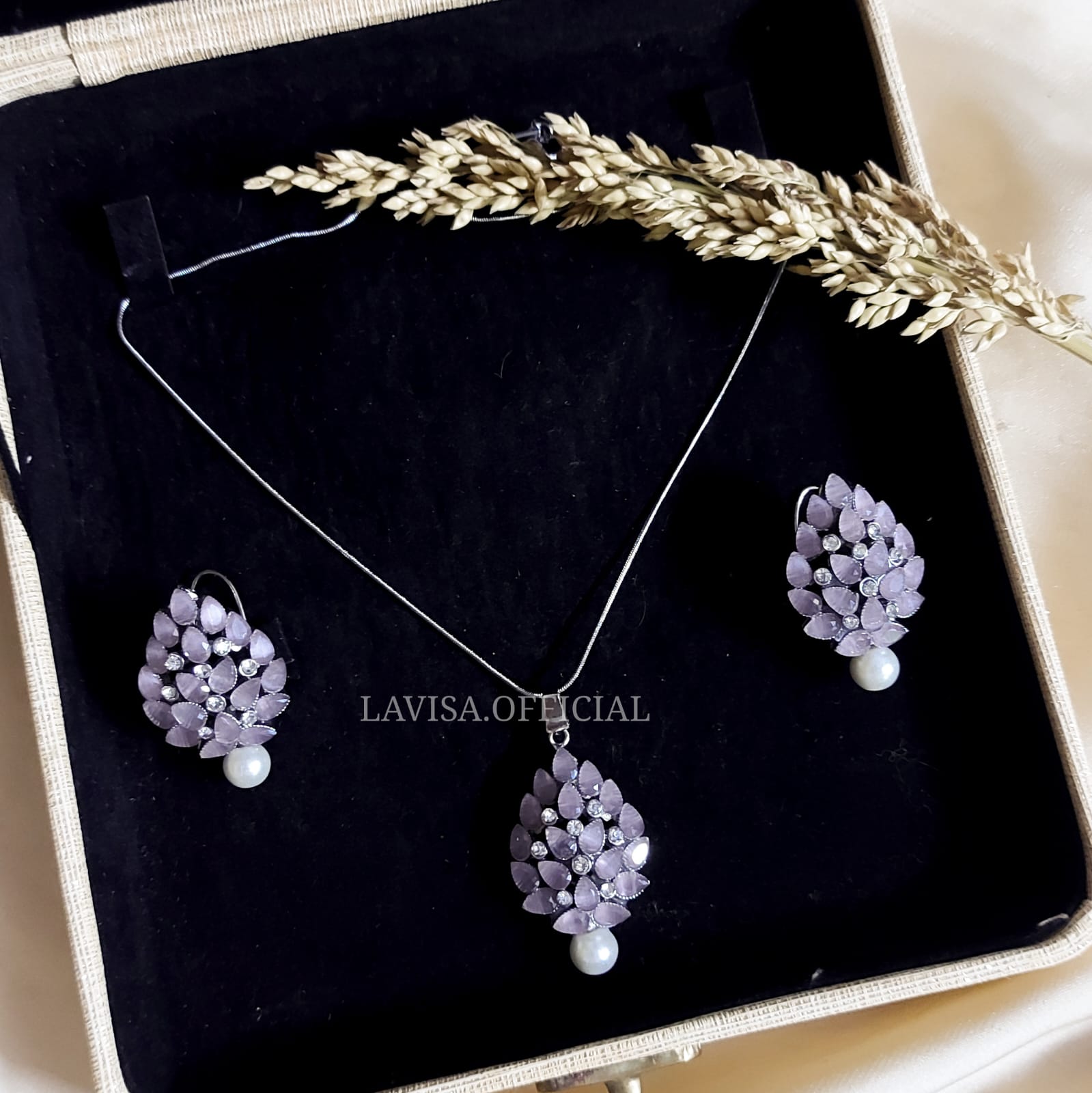 Gold Plated Pendant Set