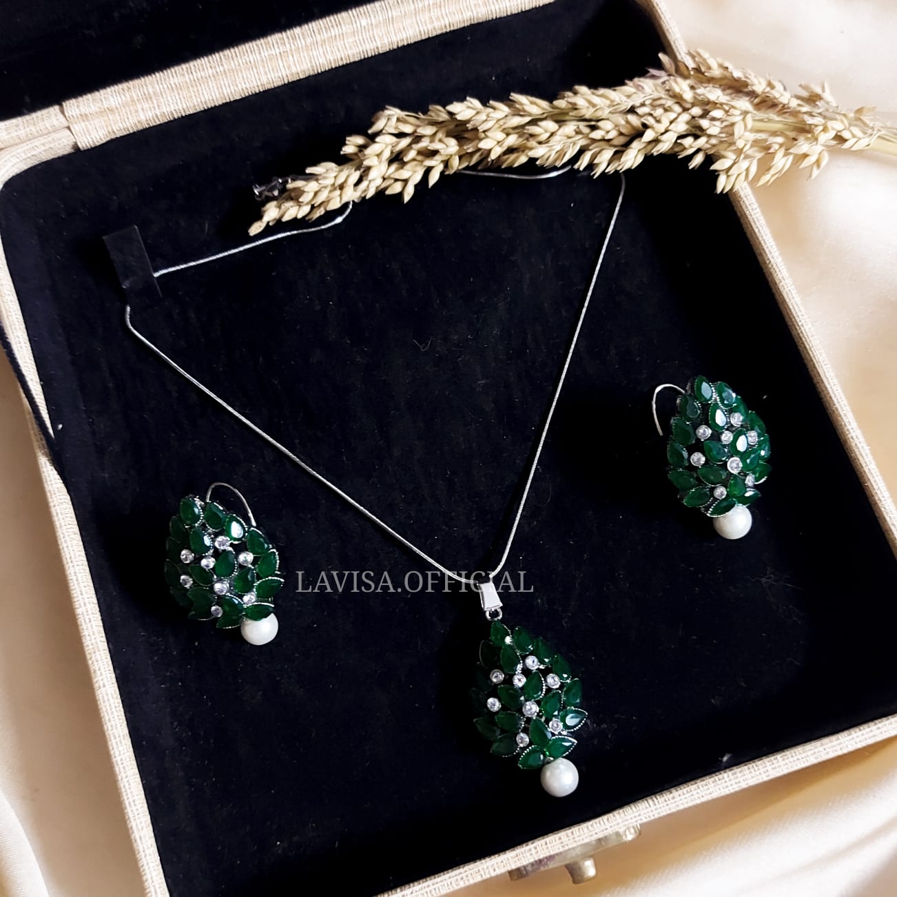 Gold Plated Pendant Set