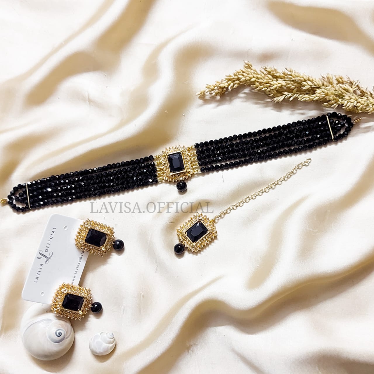 Square Bracket Choker Set