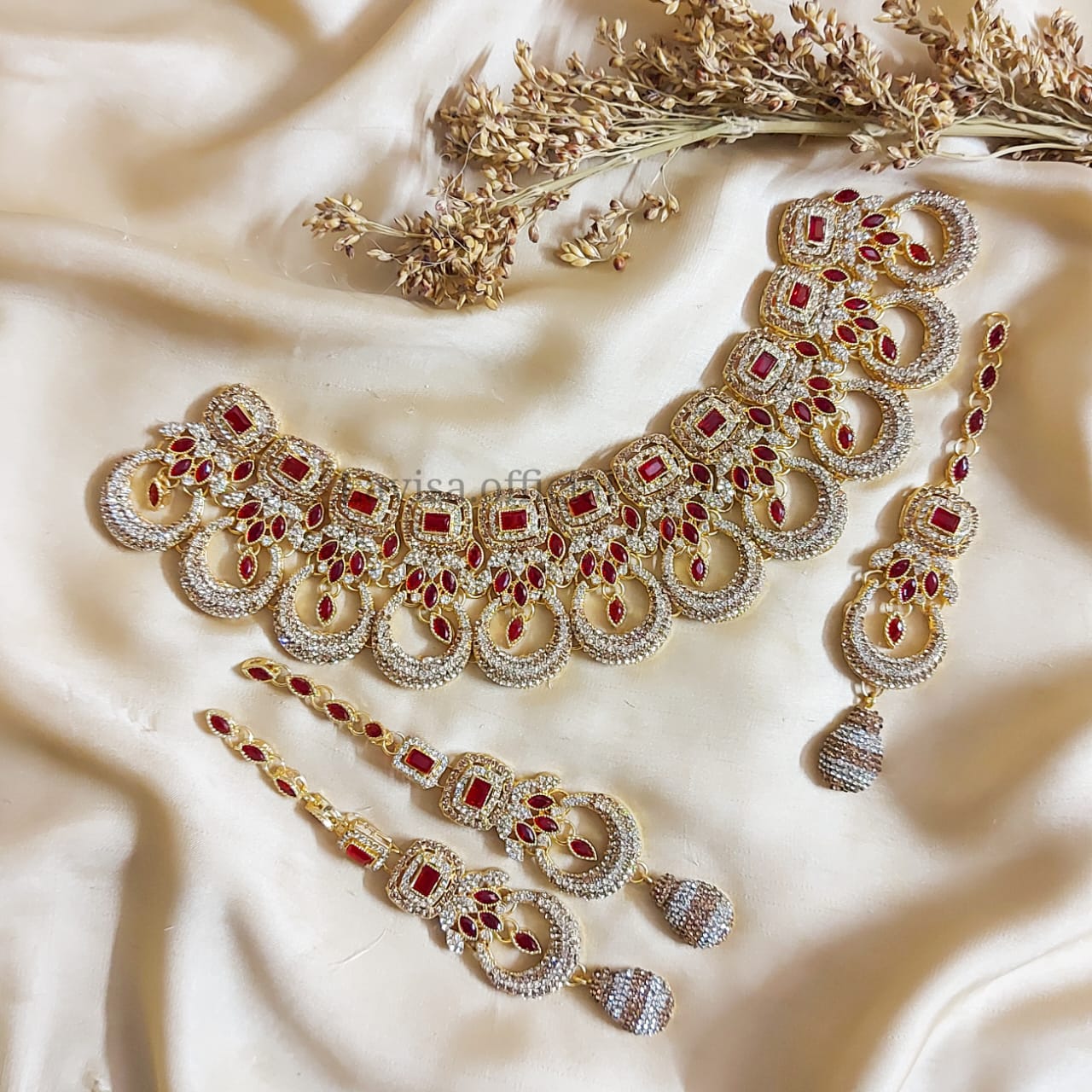 Gold Plated Necklace Set 