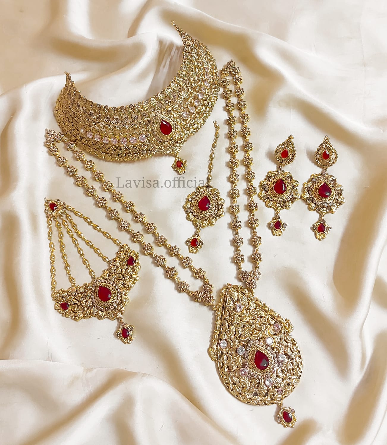22KT Gold Plated Bridal Kit