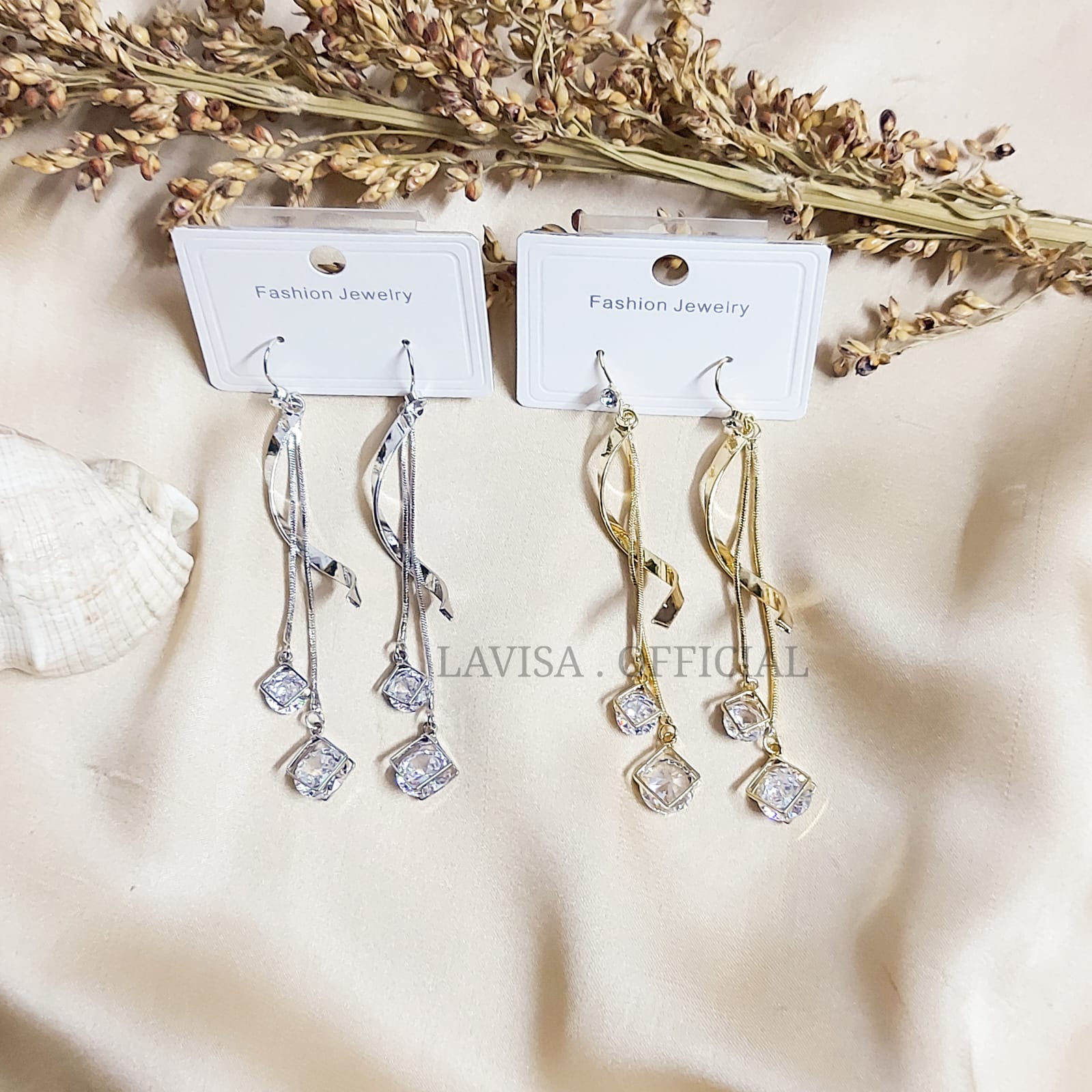 Elegant Spiral Earrings