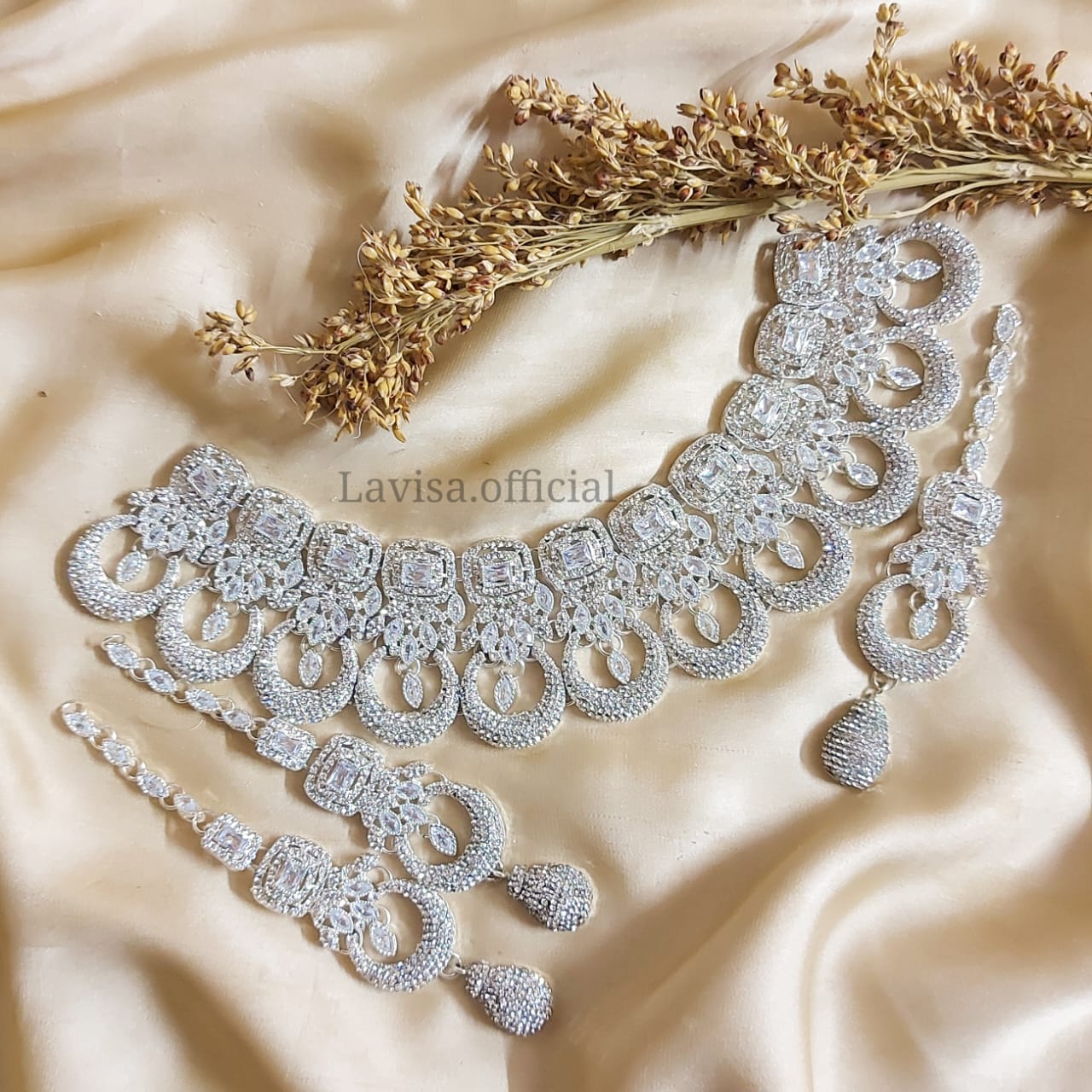 Gold Plated Necklace Set