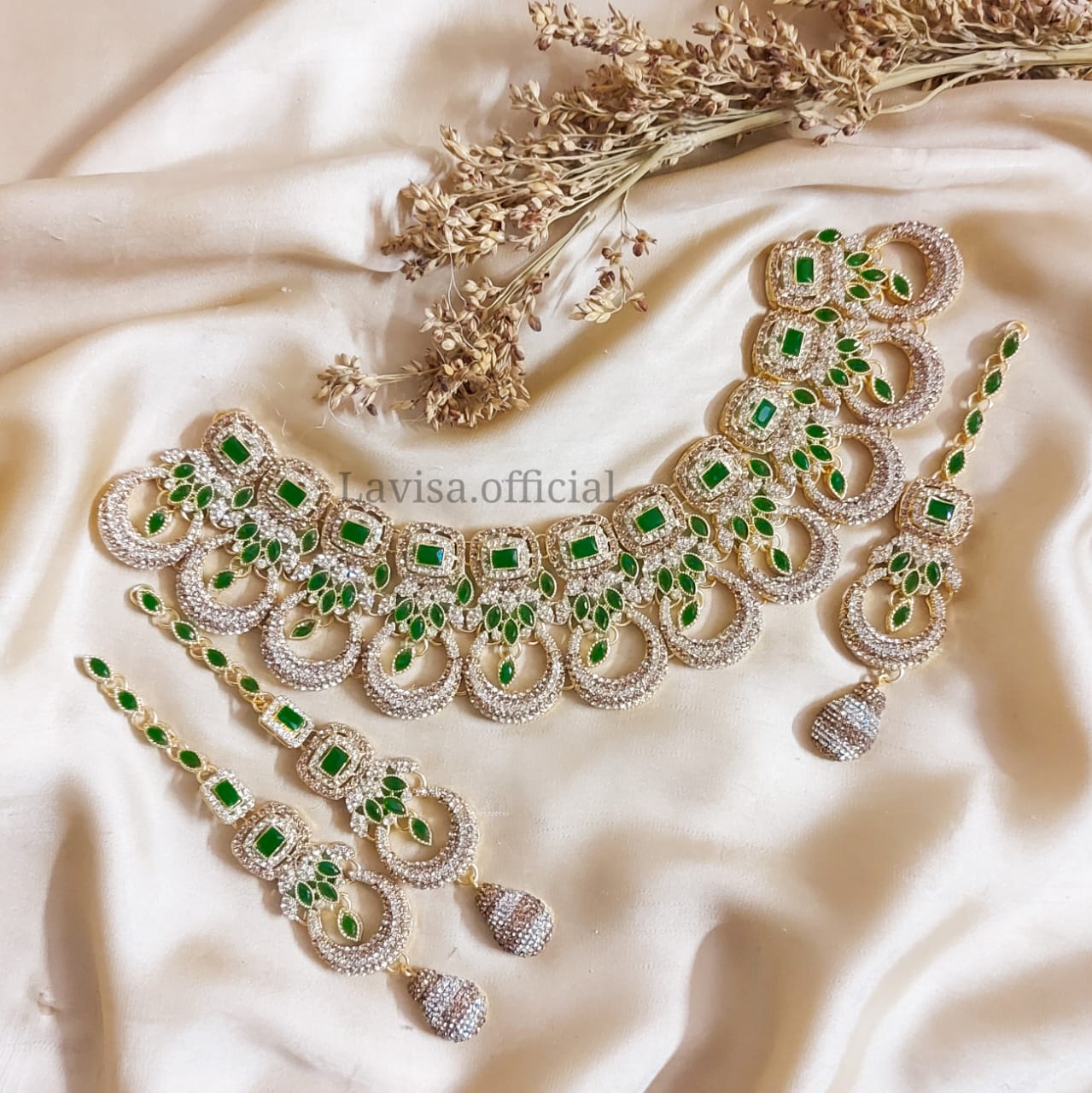 Gold Plated Necklace Set 