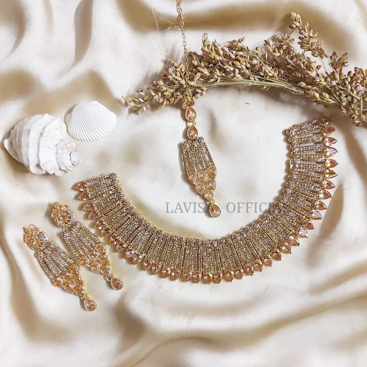 Gold Plated Sunflower Necklace 