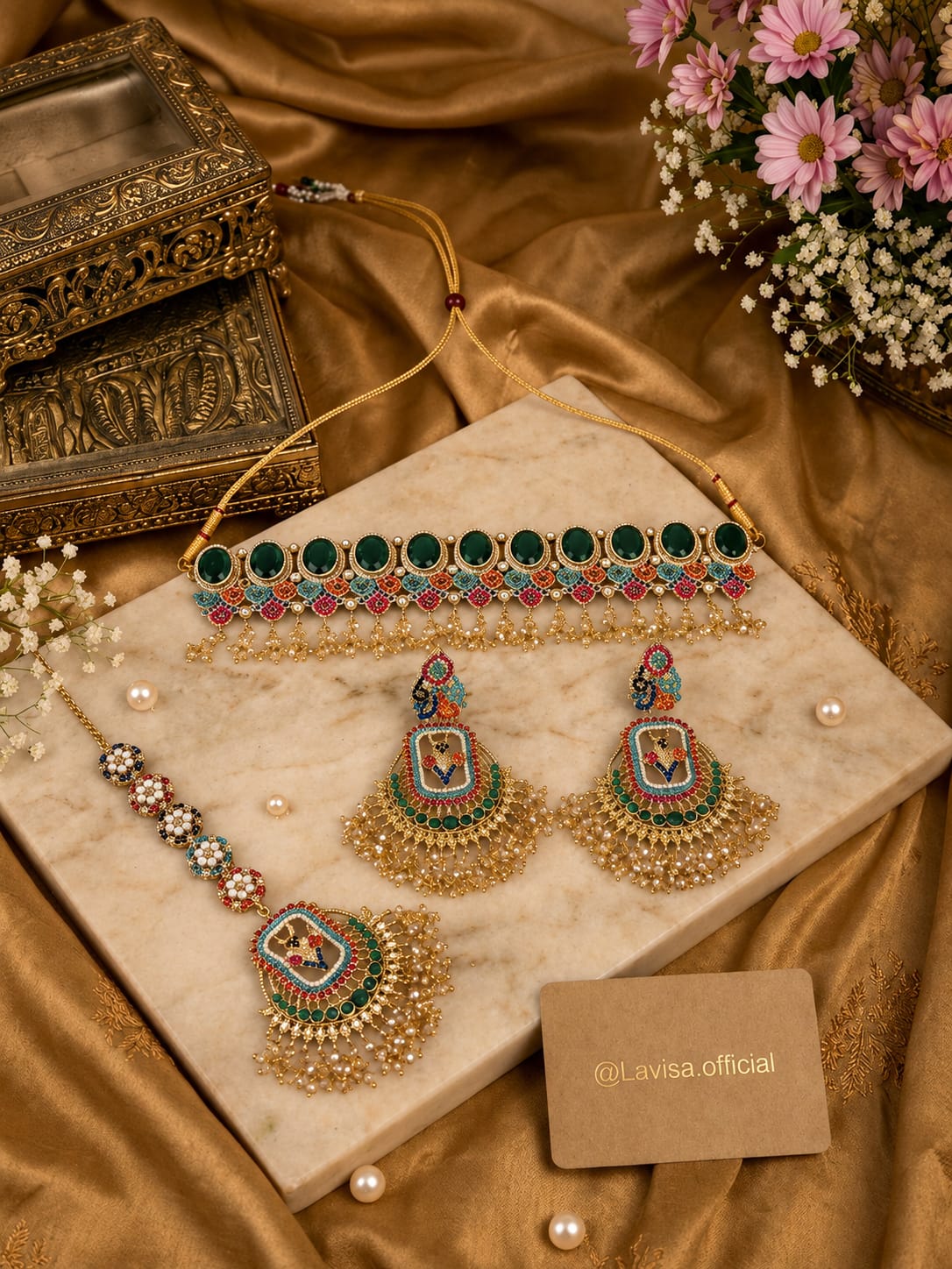 Traditional Choker Jewelry Set
