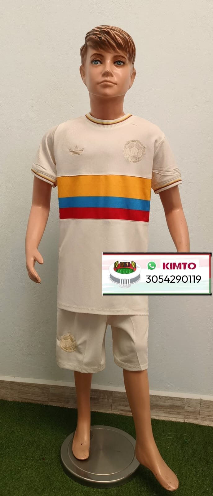 UNIFORME CONMEMORATIVO SELECCION COLOMBIA CENTENARIO - 100 AÑOS 